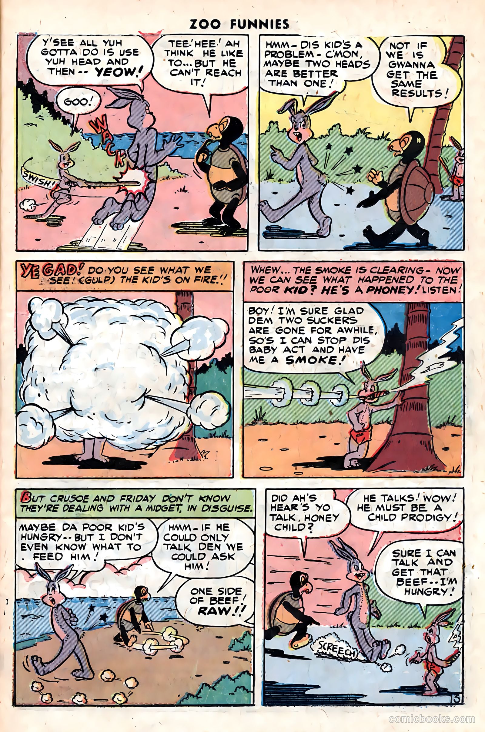 Zoo Funnies v1 #12 — page 13 of 36