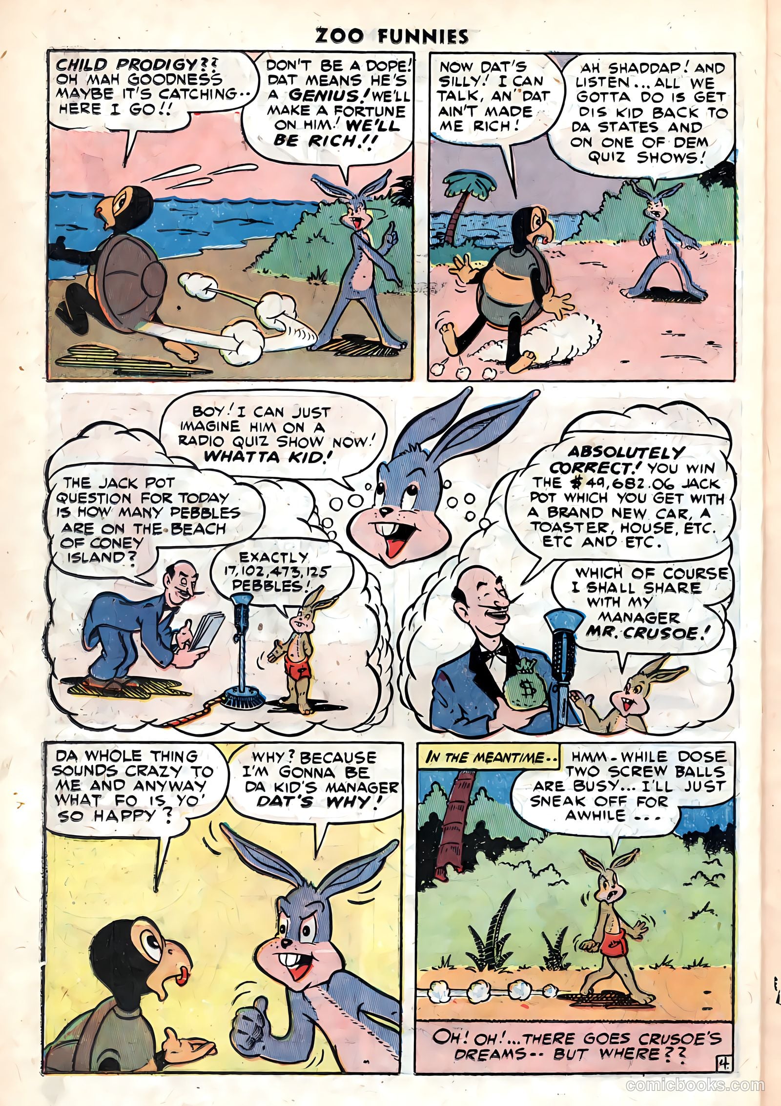 Zoo Funnies v1 #12 — page 14 of 36