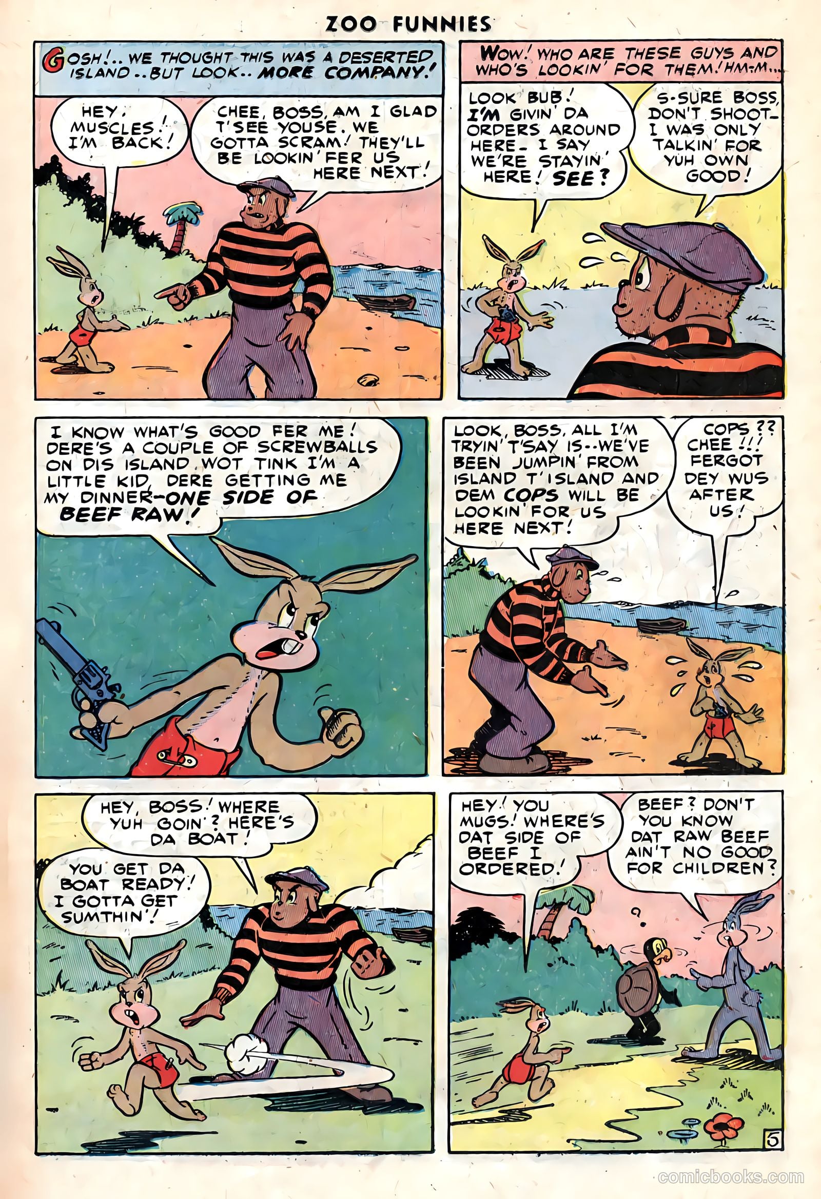 Zoo Funnies v1 #12 — page 15 of 36
