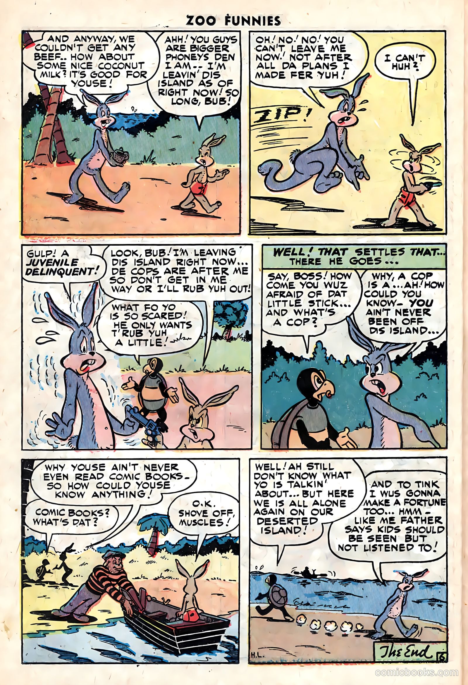 Zoo Funnies v1 #12 — page 16 of 36