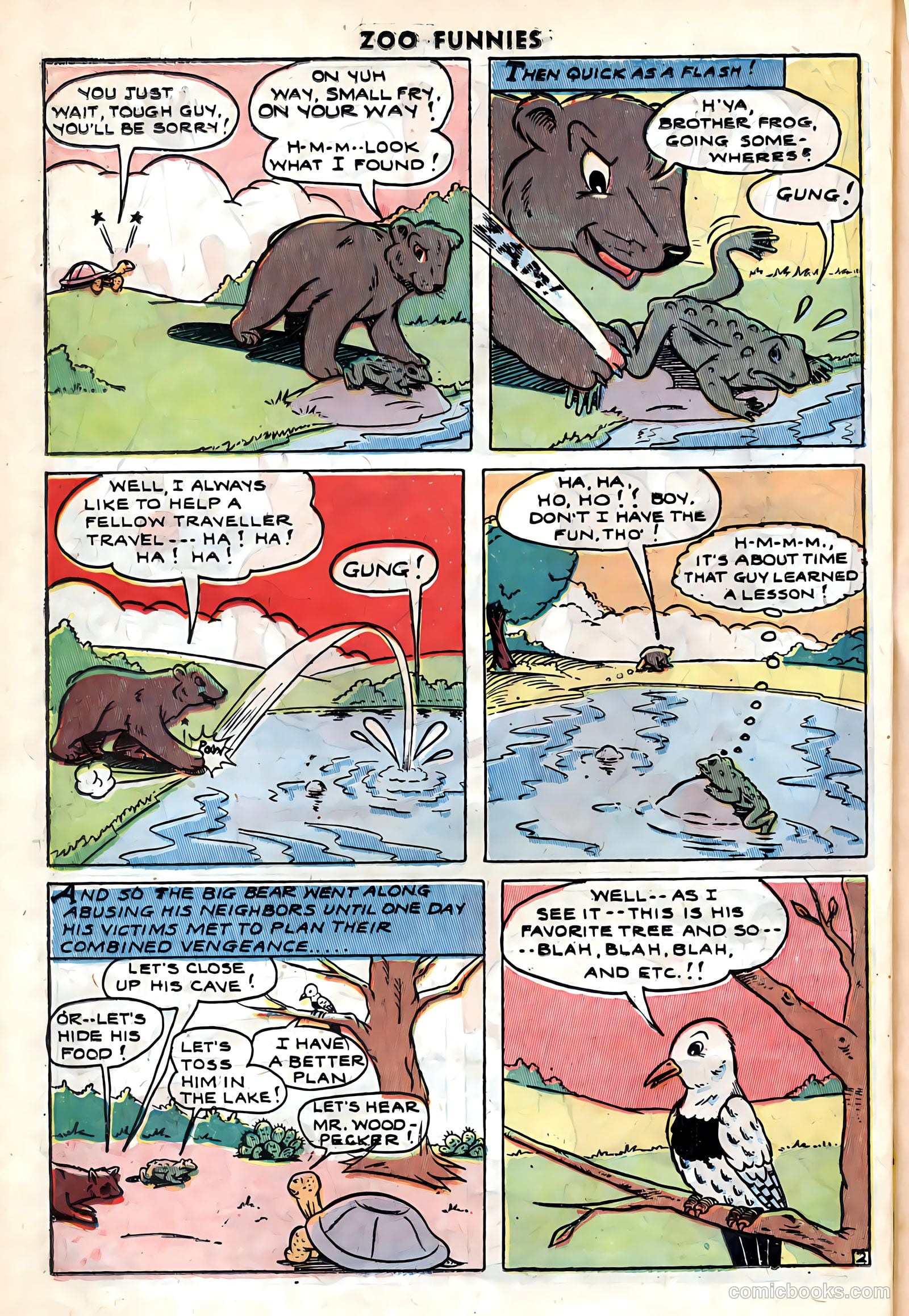 Zoo Funnies v1 #12 — page 18 of 36