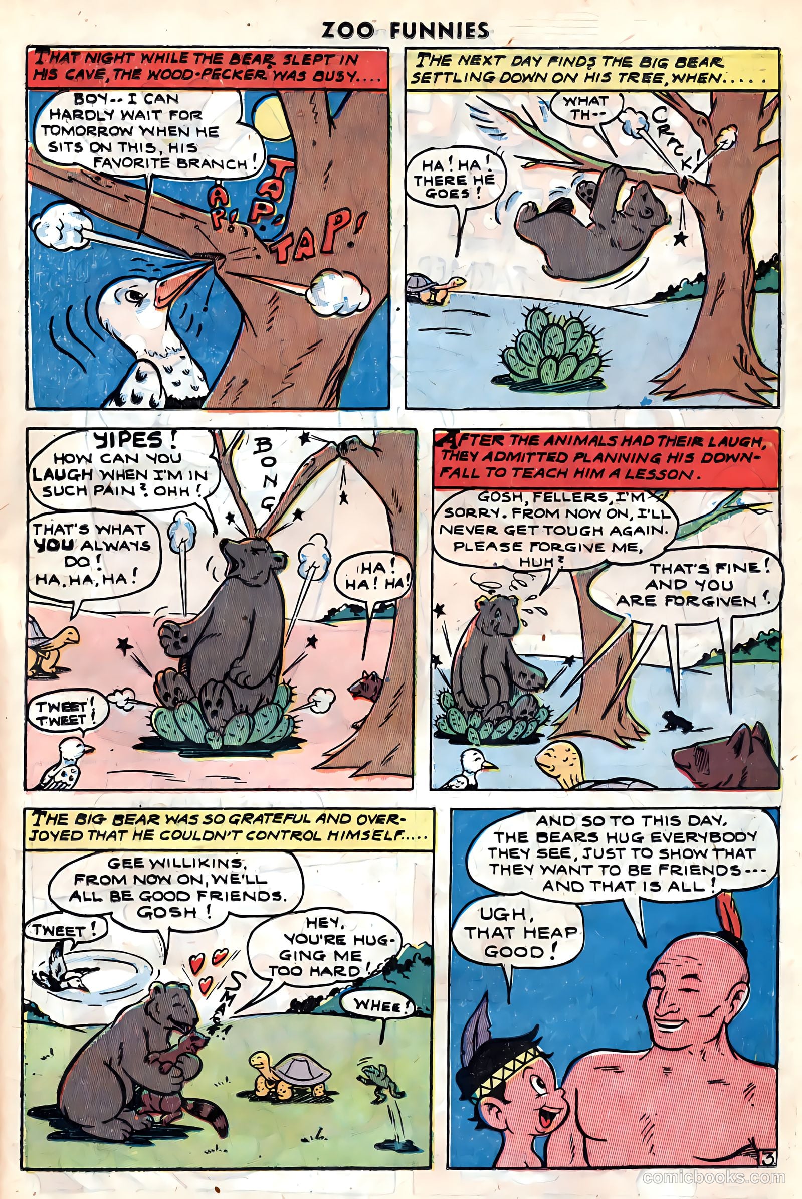 Zoo Funnies v1 #12 — page 19 of 36