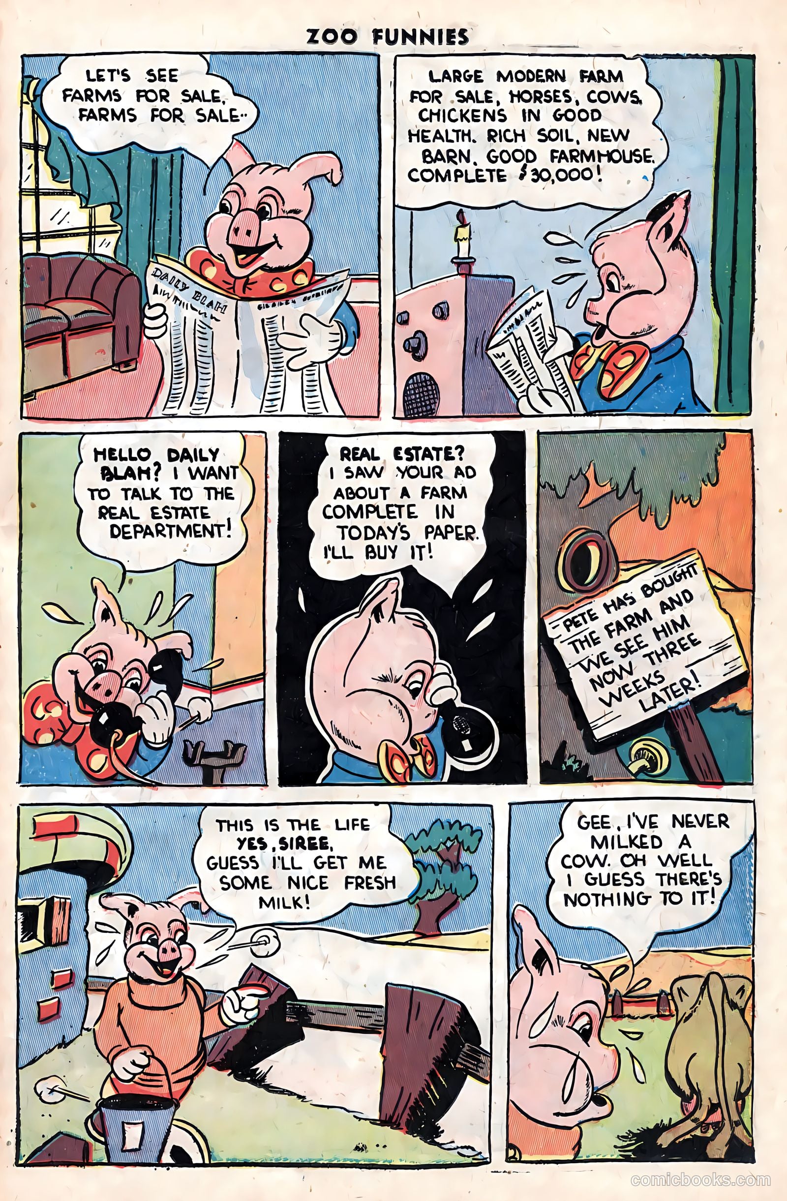 Zoo Funnies v1 #12 — page 21 of 36