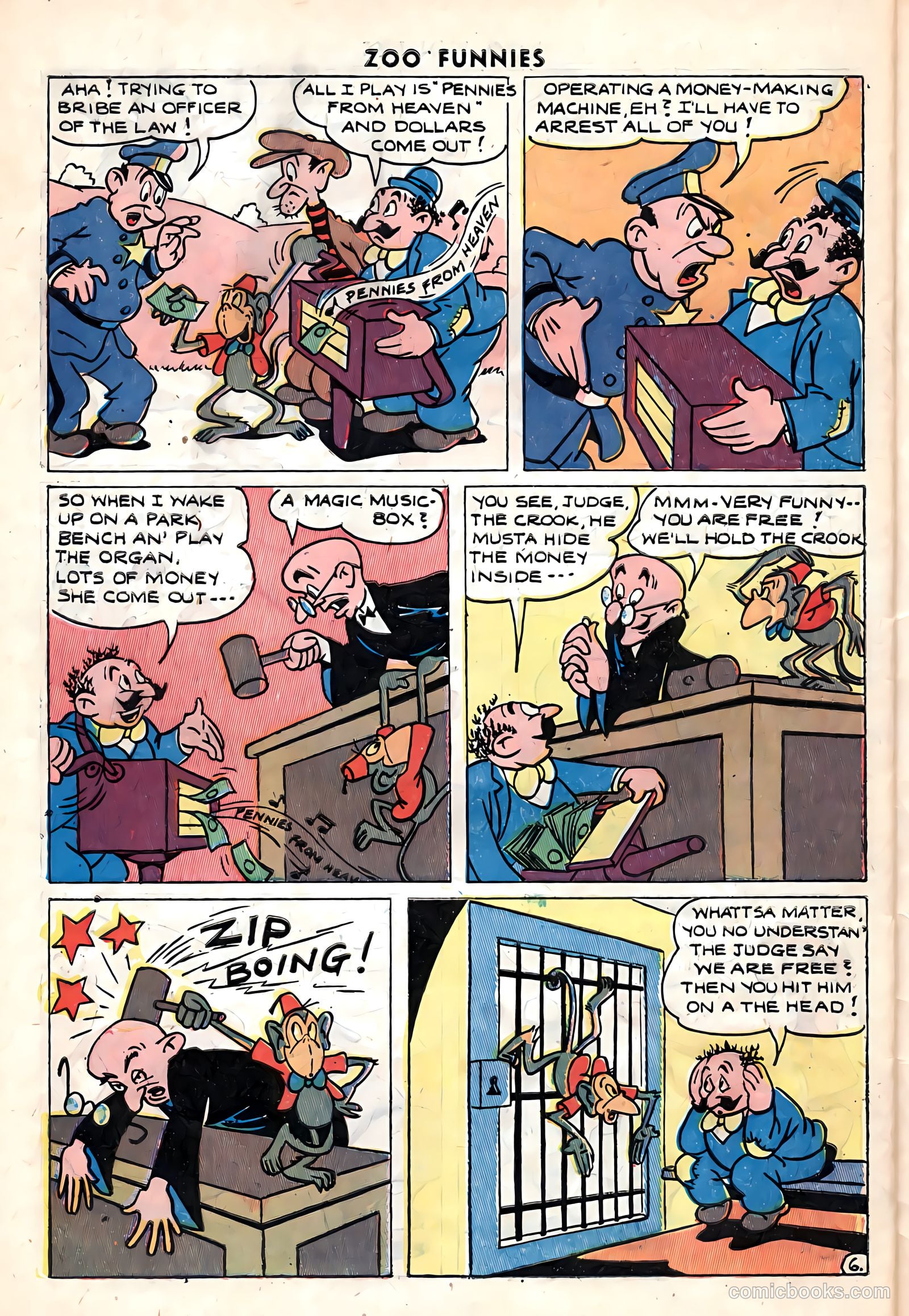Zoo Funnies v1 #12 — page 34 of 36