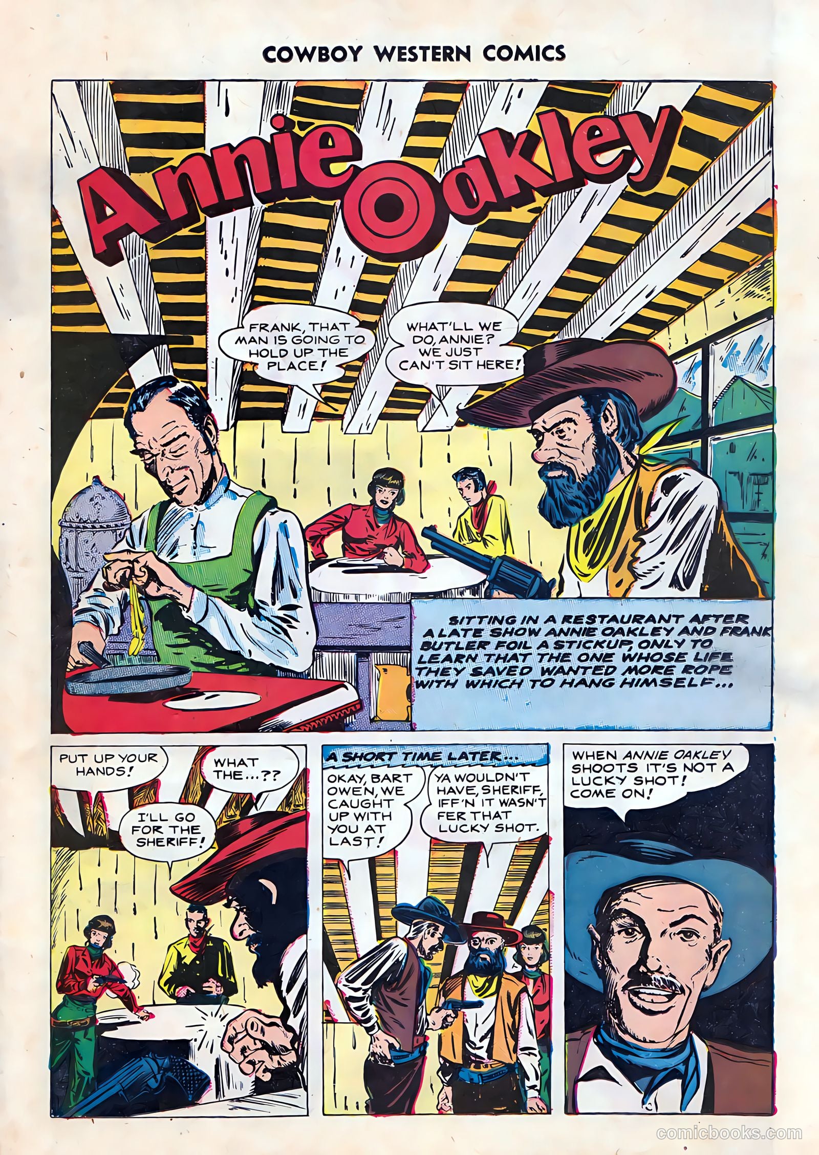 Cowboy Western #23 (1954) — page 3 of 36