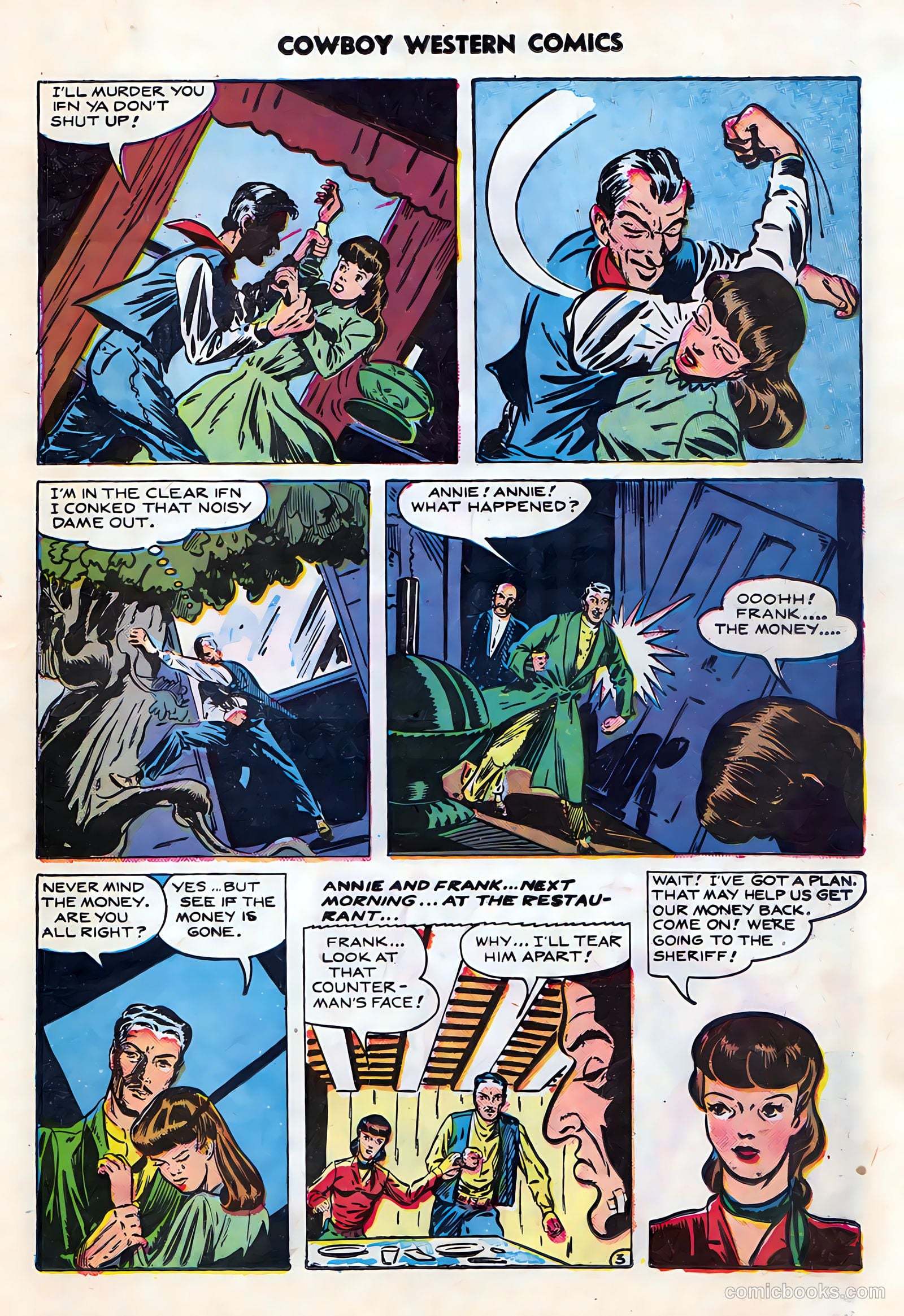 Cowboy Western #23 (1954) — page 5 of 36