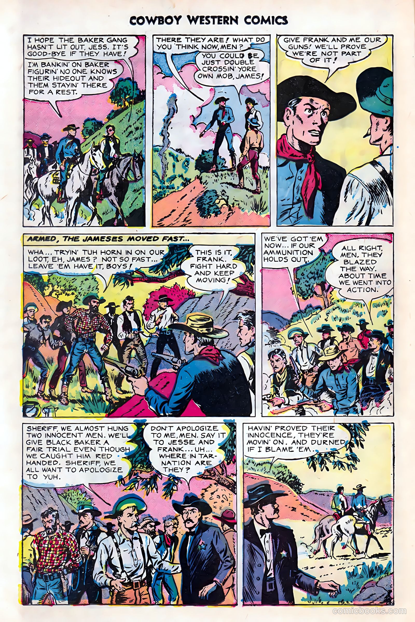 Cowboy Western #23 (1954) — page 10 of 36