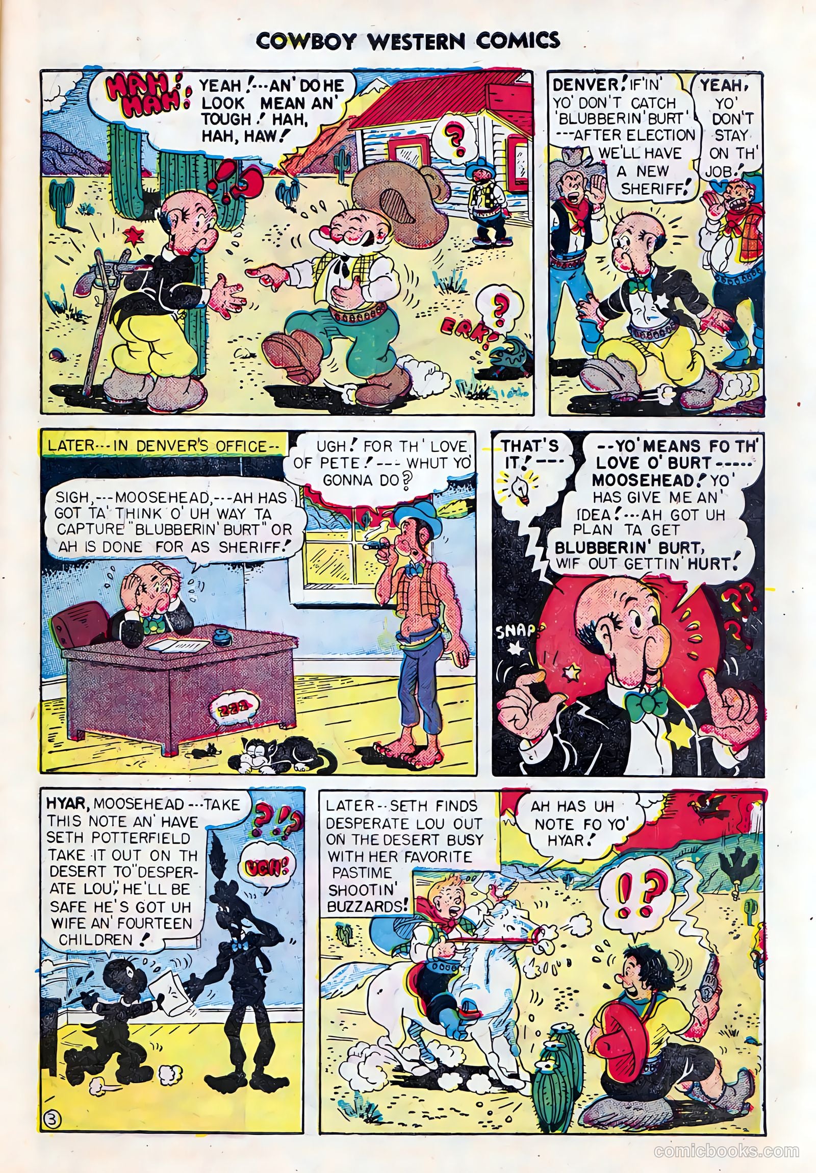 Cowboy Western #23 (1954) — page 13 of 36