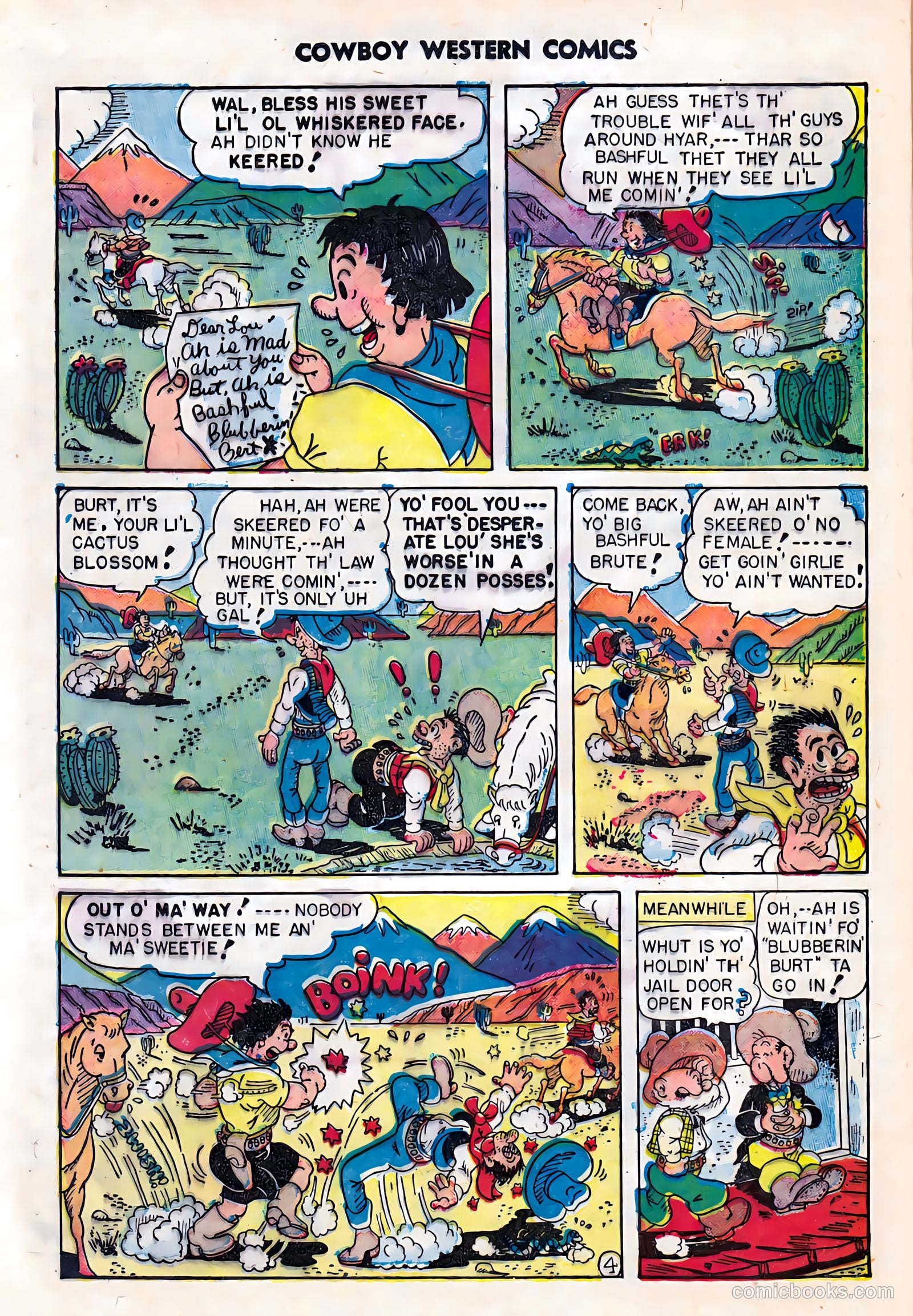 Cowboy Western #23 (1954) — page 14 of 36