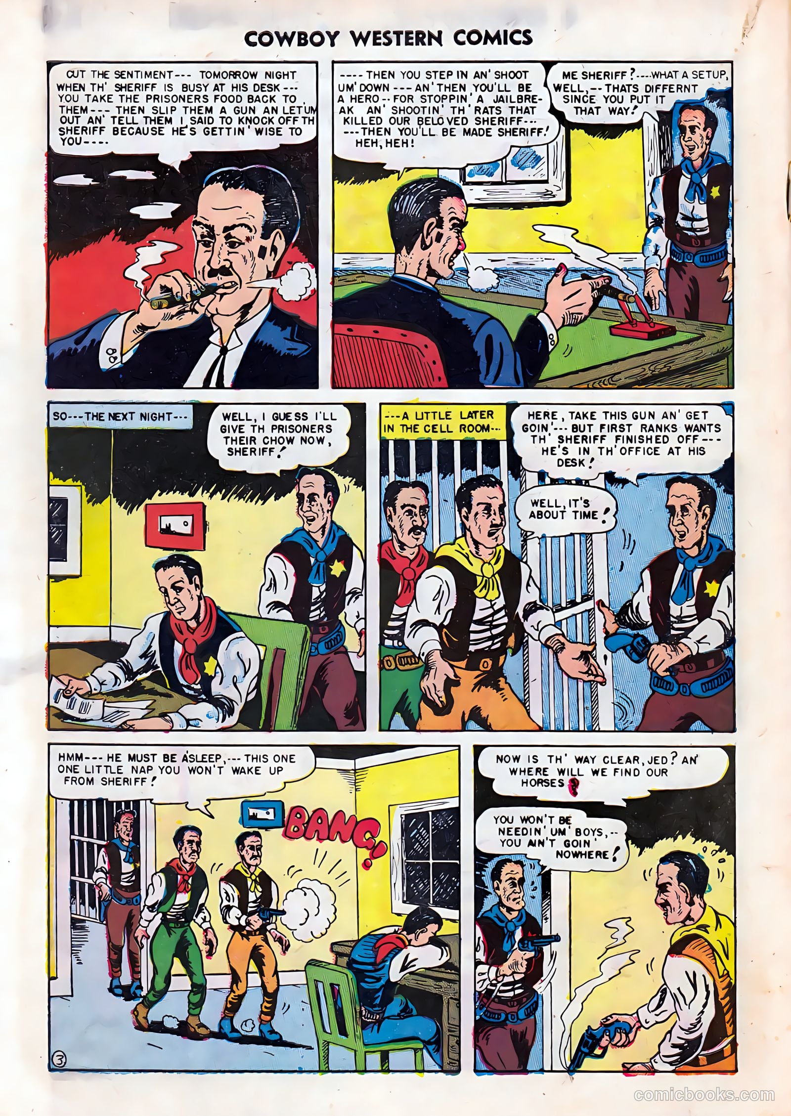 Cowboy Western #23 (1954) — page 18 of 36