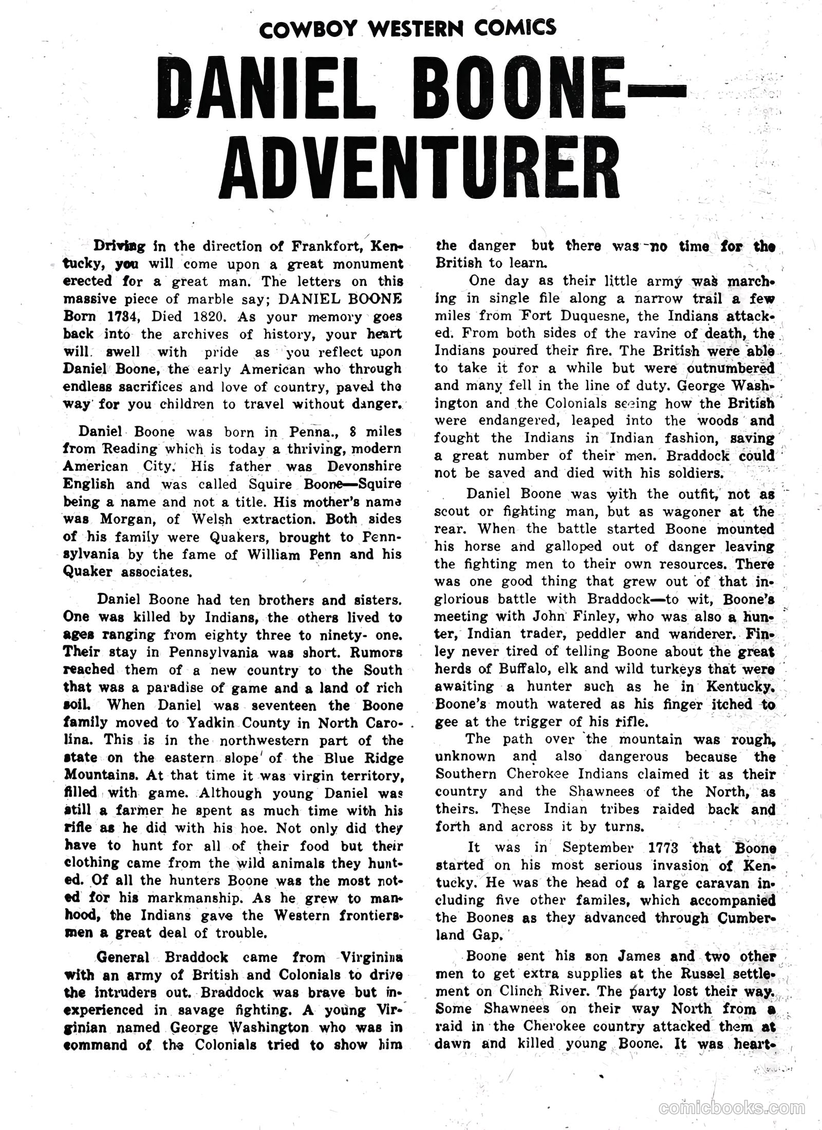 Cowboy Western #23 (1954) — page 20 of 36