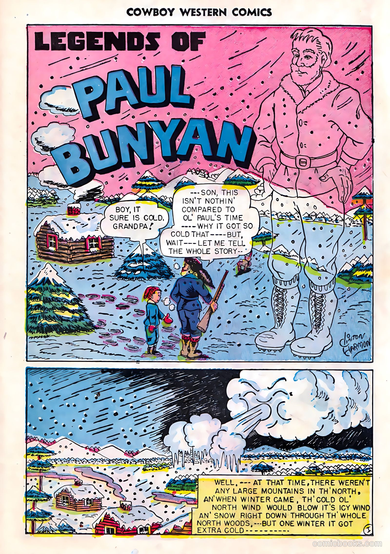 Cowboy Western #23 (1954) — page 27 of 36
