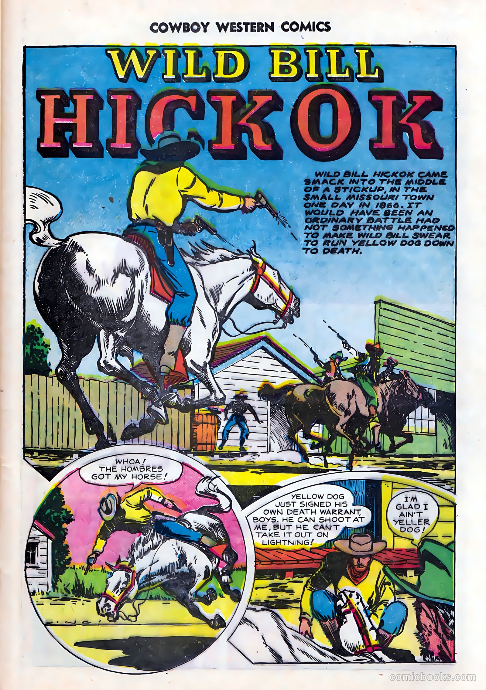 Cowboy Western #23 (1954) — page 31 of 36