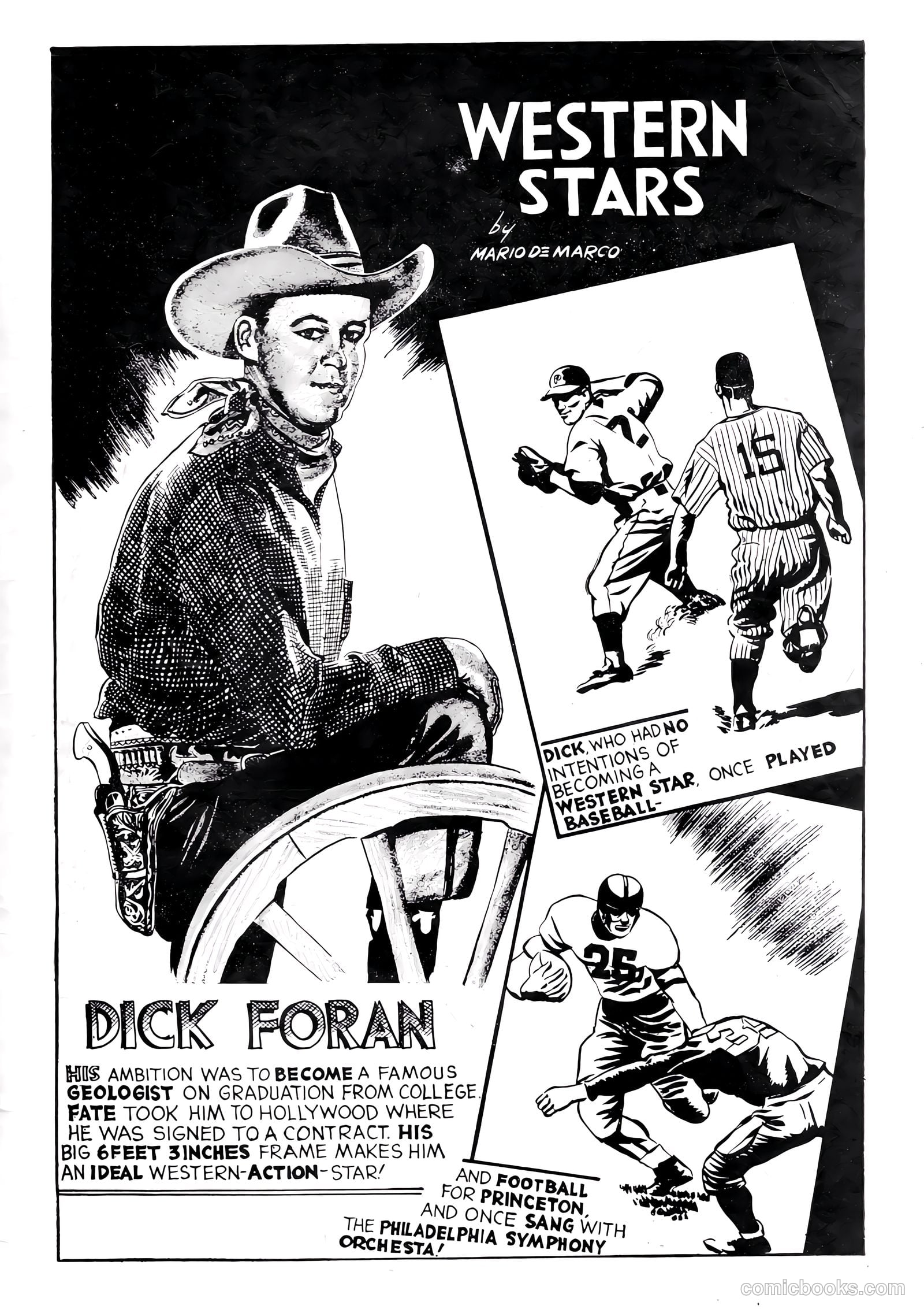 Cowboy Western #23 (1954) — page 35 of 36
