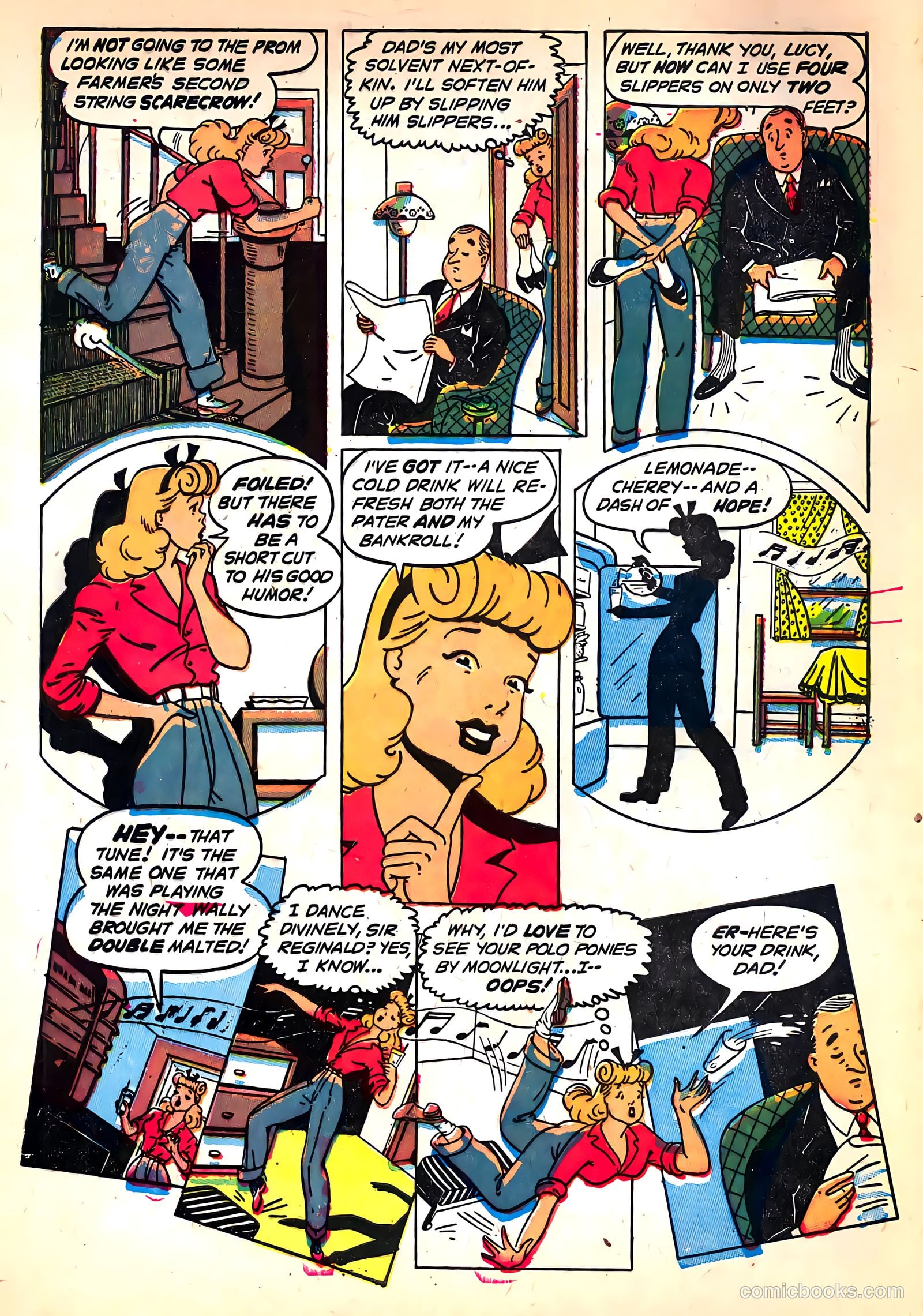 Lucy, The Real Gone Gal #1 — page 4 of 36