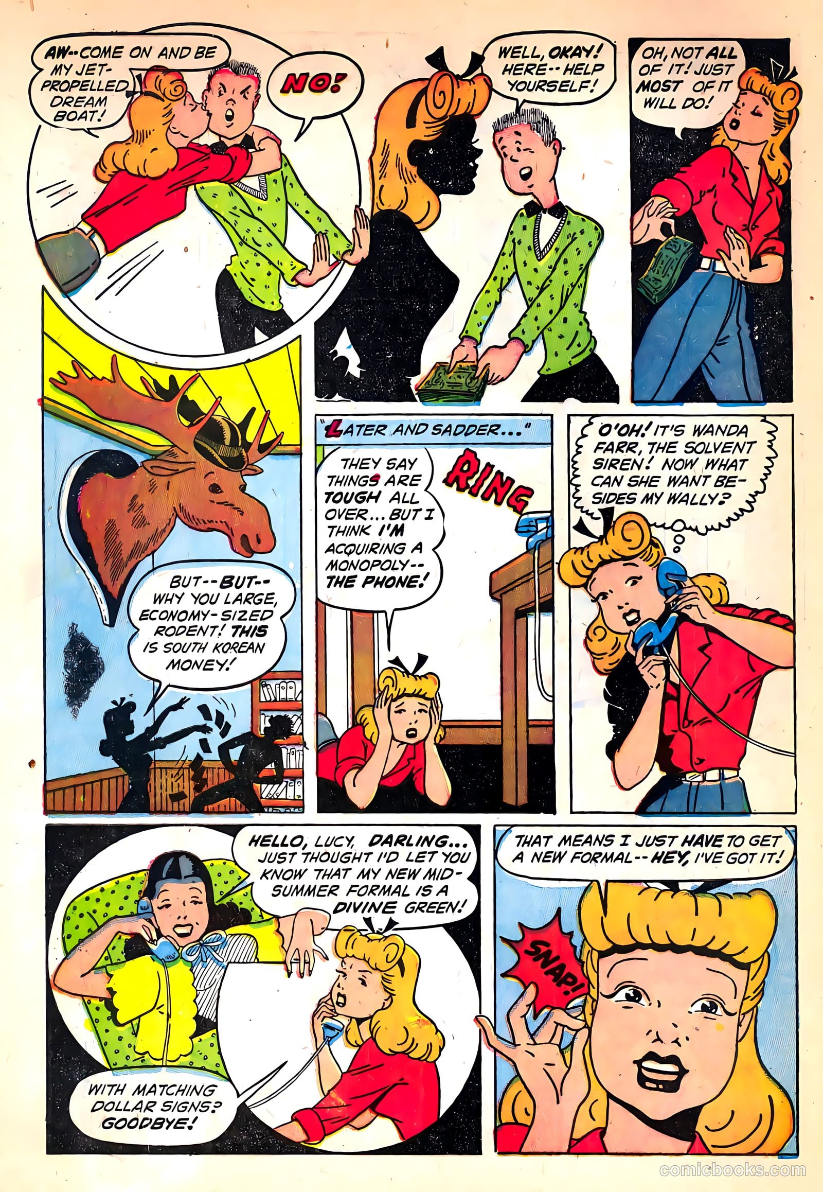 Lucy, The Real Gone Gal #1 — page 6 of 36