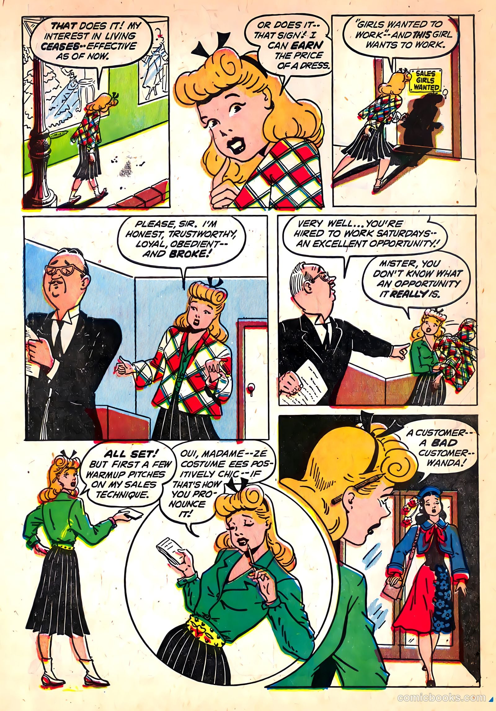 Lucy, The Real Gone Gal #1 — page 8 of 36