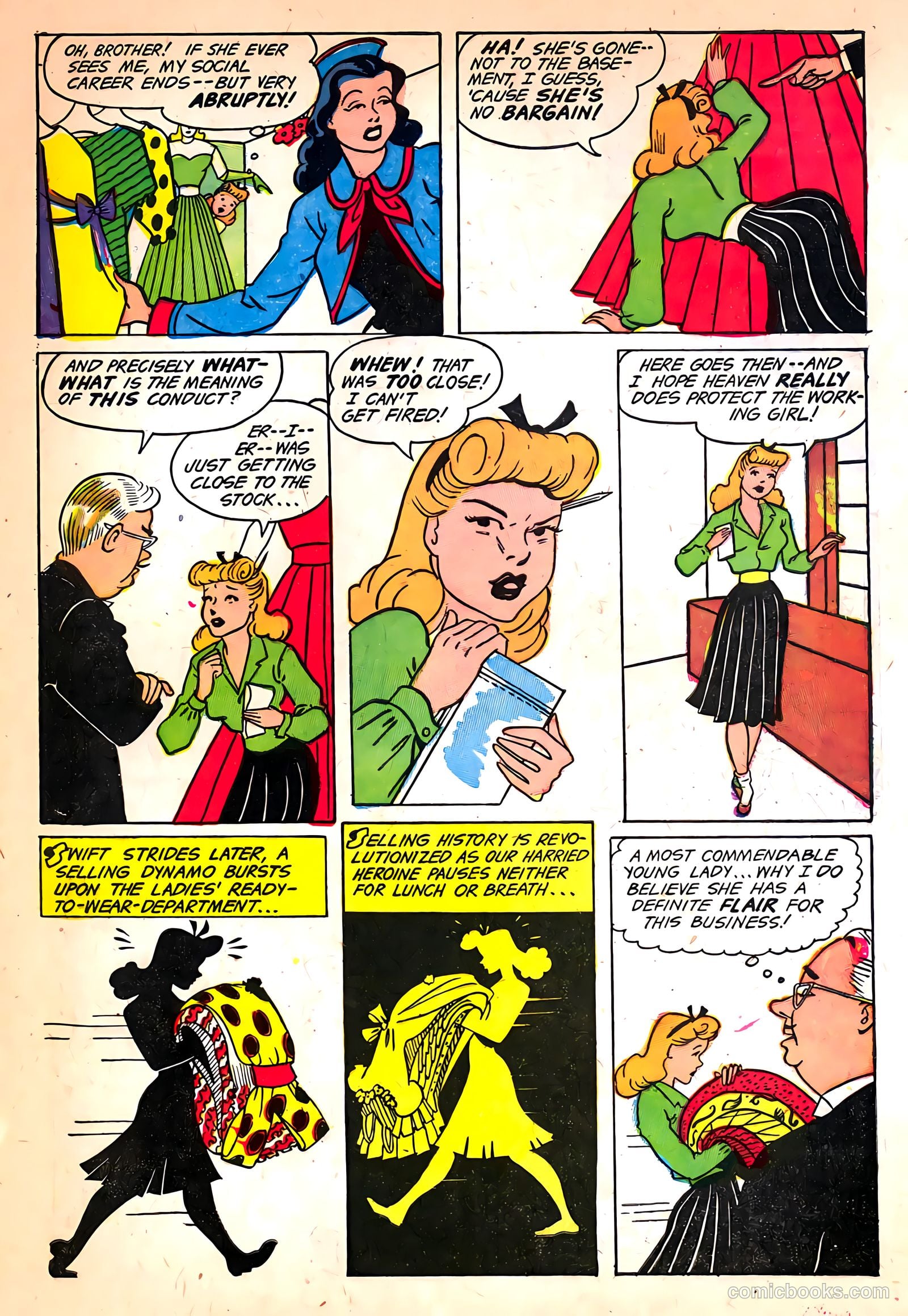 Lucy, The Real Gone Gal #1 — page 9 of 36