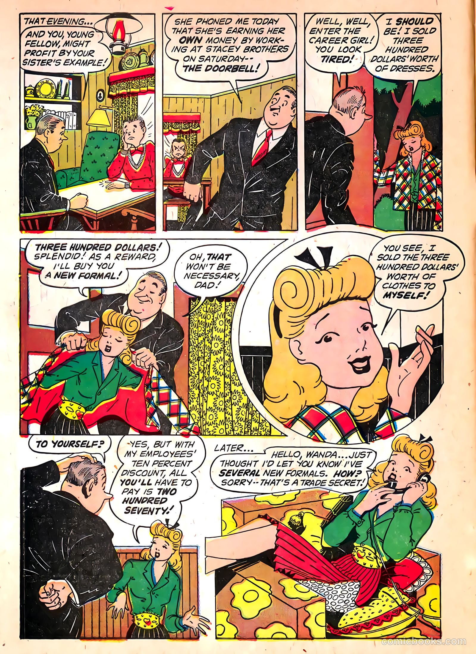 Lucy, The Real Gone Gal #1 — page 10 of 36