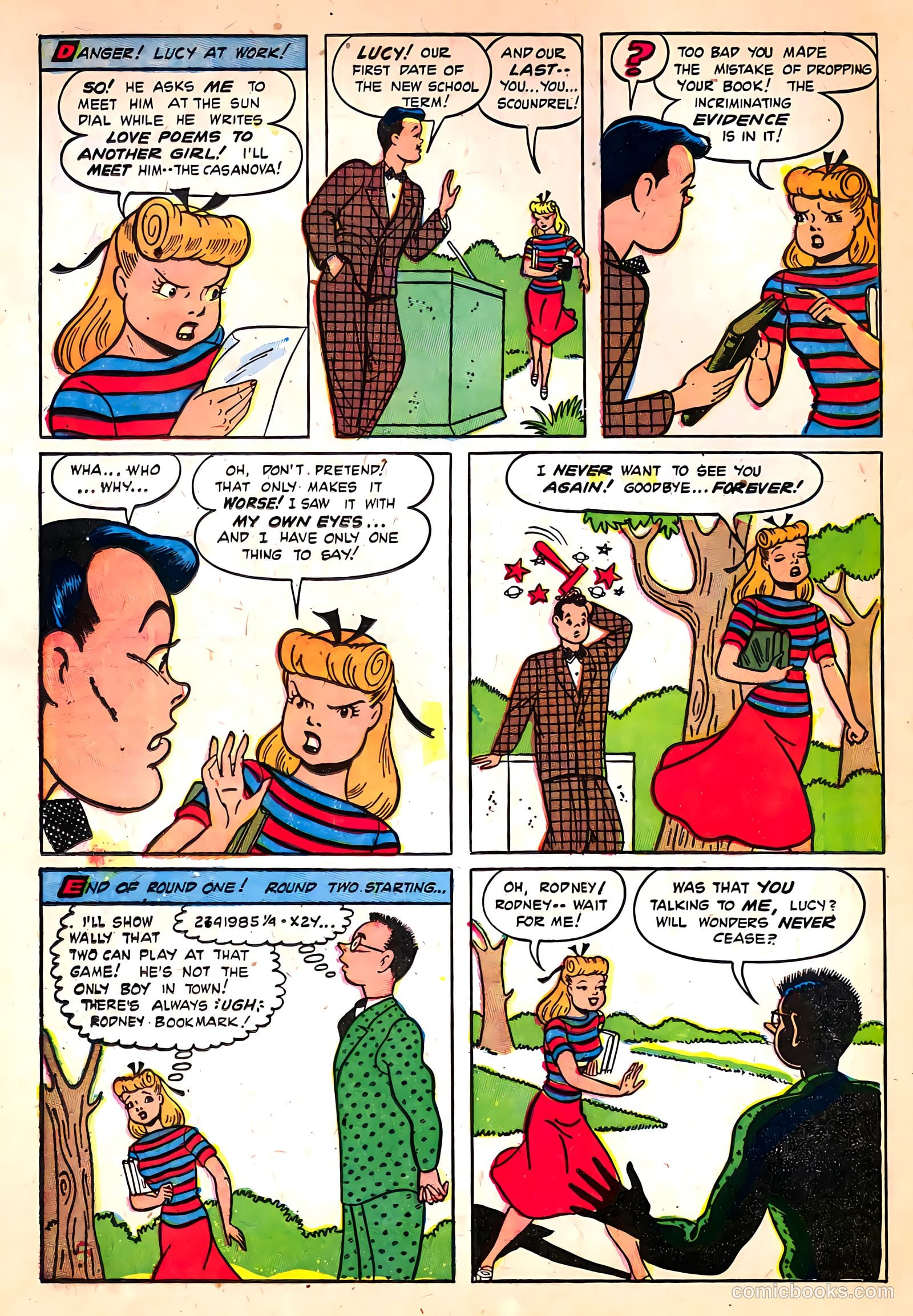 Lucy, The Real Gone Gal #1 — page 12 of 36