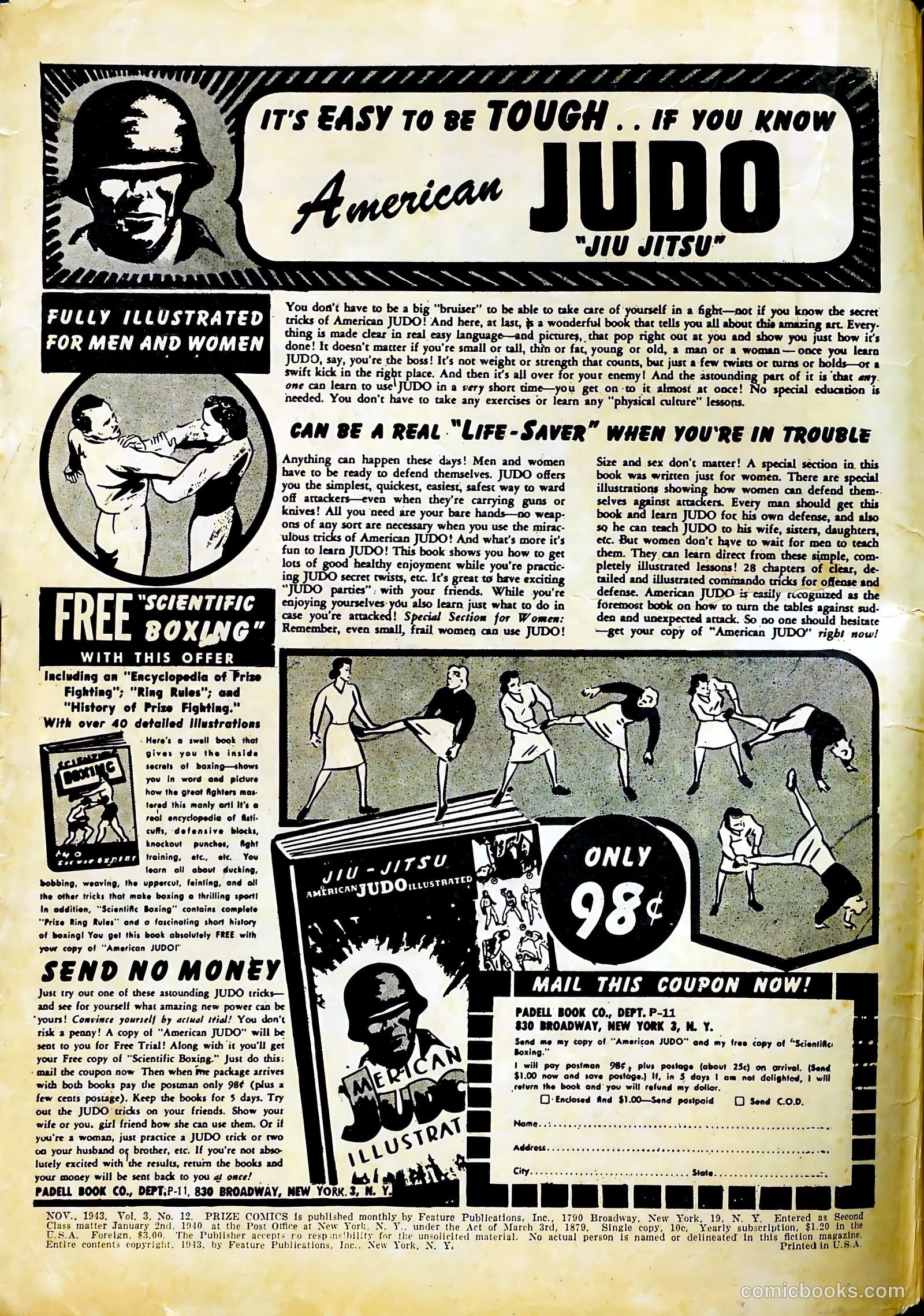 Prize Comics #36 (1940) — page 2 of 60