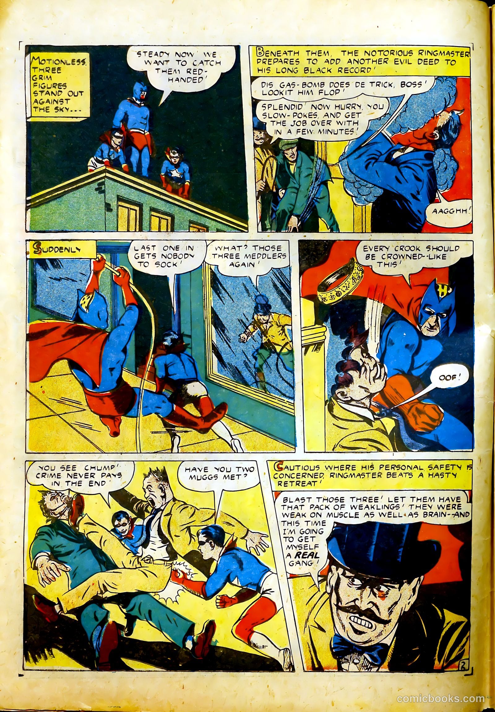 Prize Comics #36 (1940) — page 4 of 60