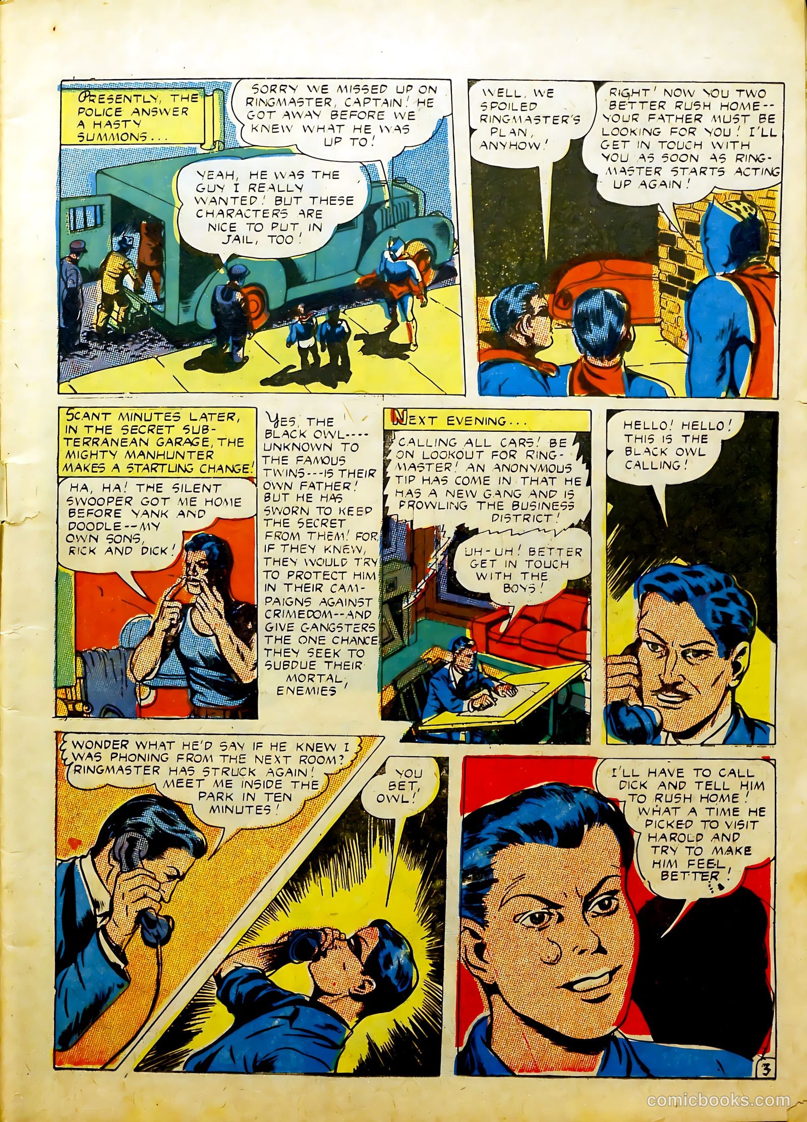 Prize Comics #36 (1940) — page 5 of 60