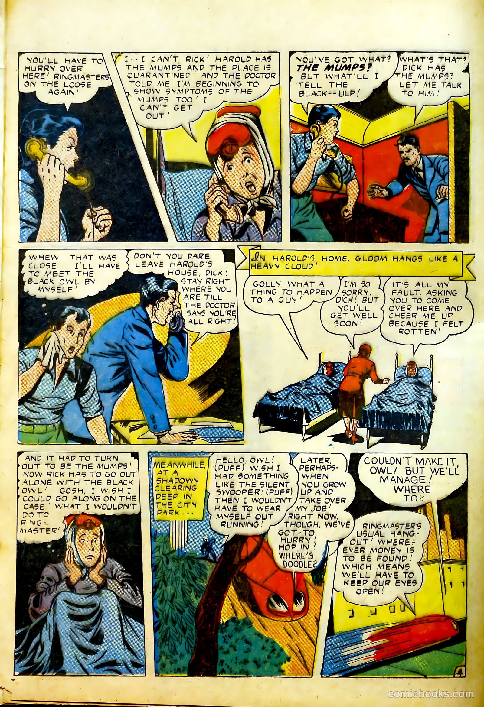 Prize Comics #36 (1940) — page 6 of 60