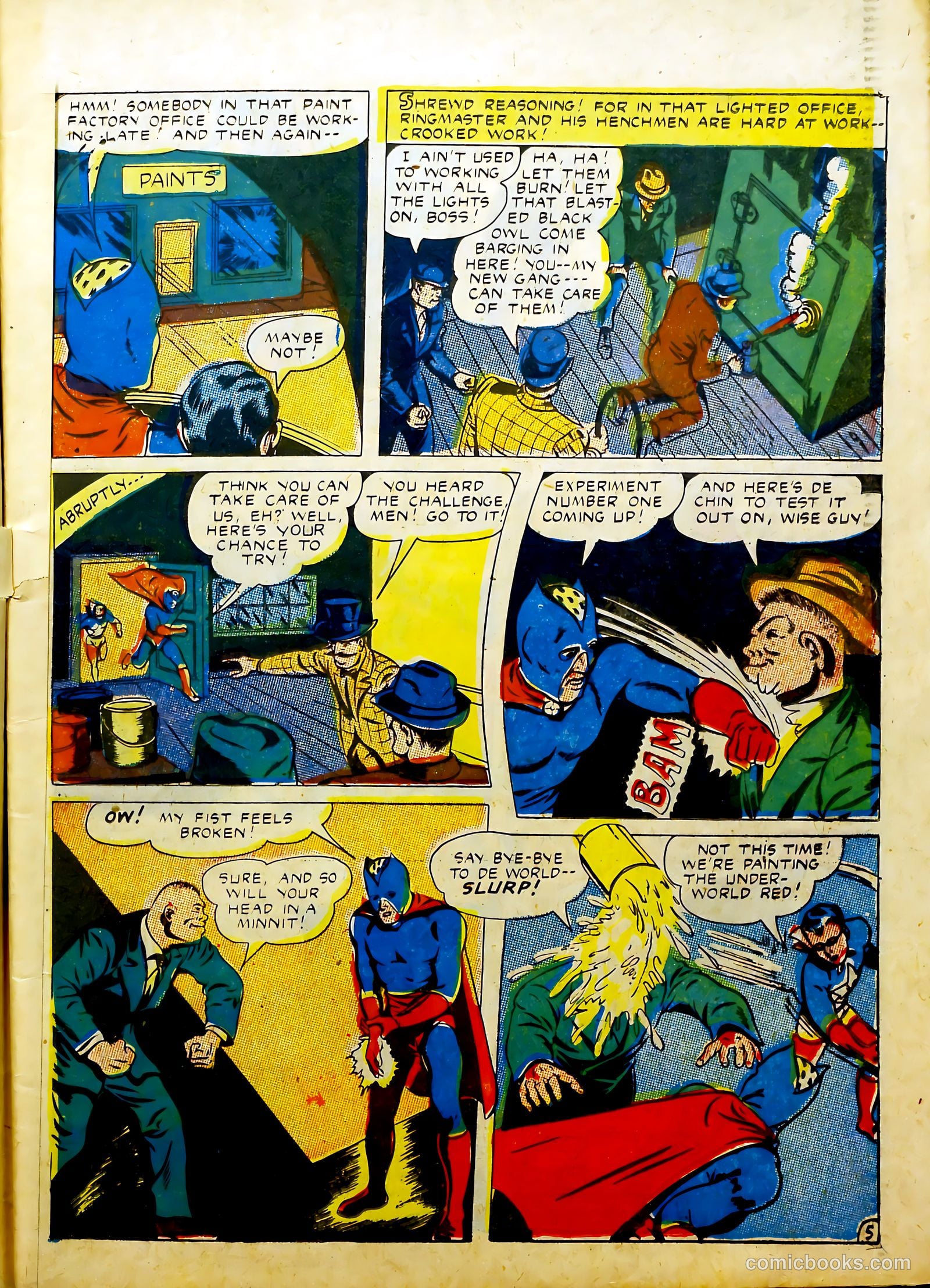 Prize Comics #36 (1940) — page 7 of 60