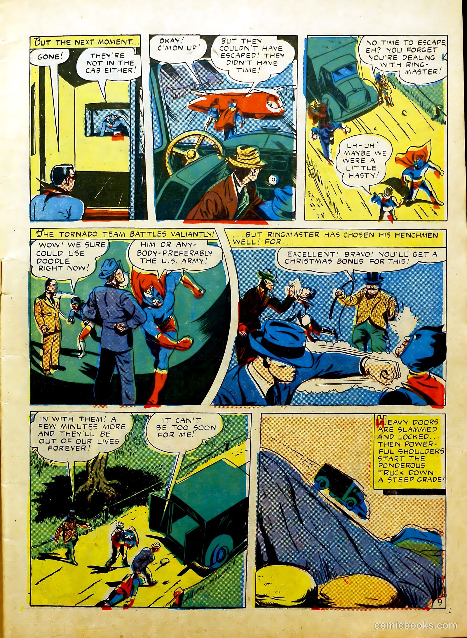 Prize Comics #36 (1940) — page 11 of 60
