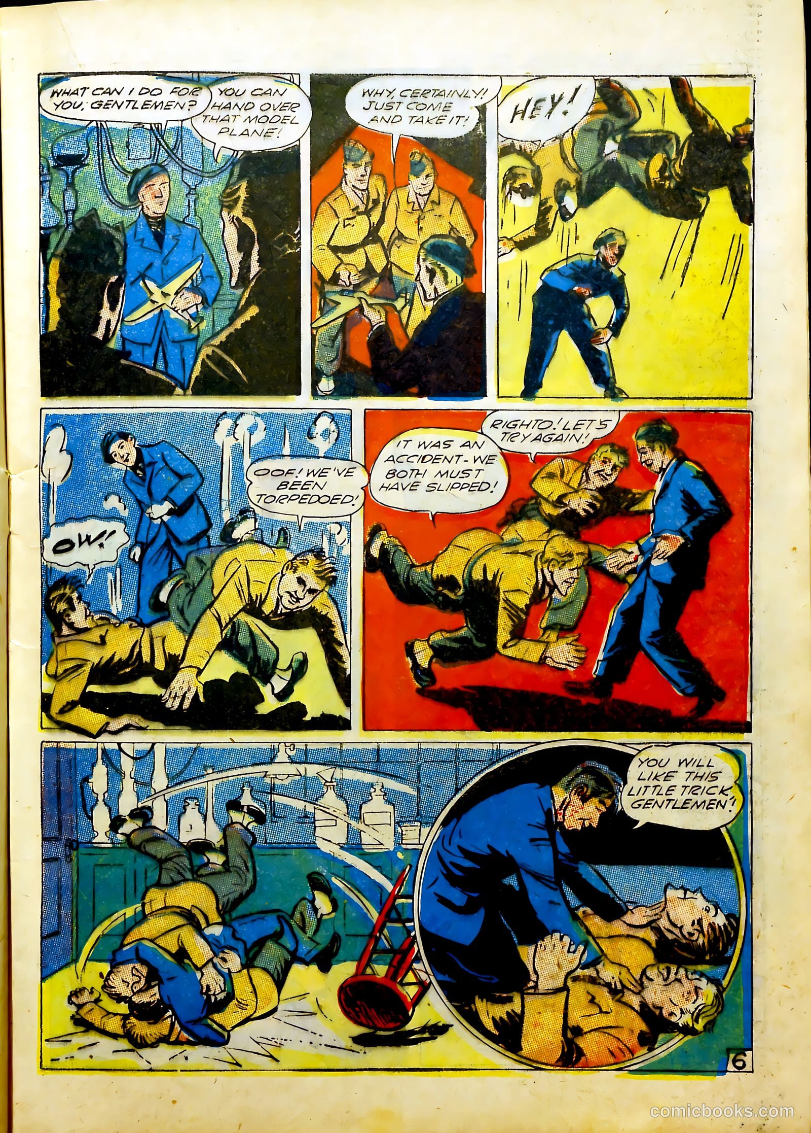 Prize Comics #36 (1940) — page 21 of 60