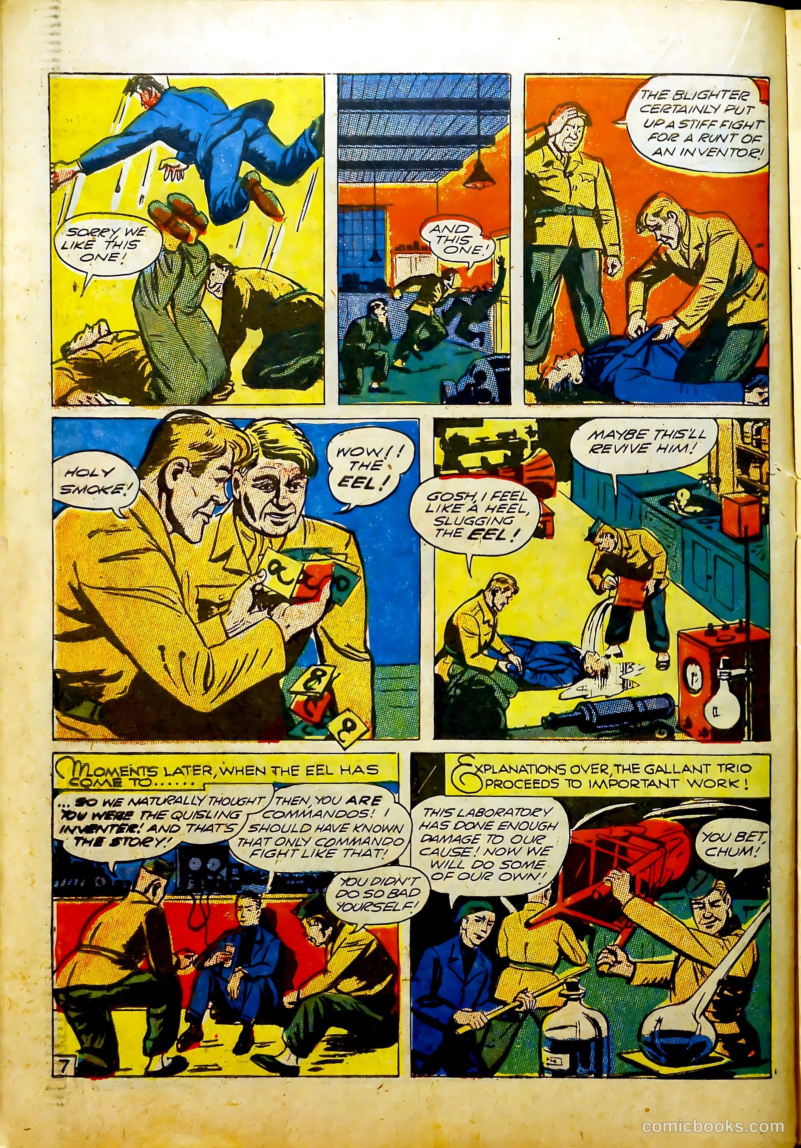Prize Comics #36 (1940) — page 22 of 60