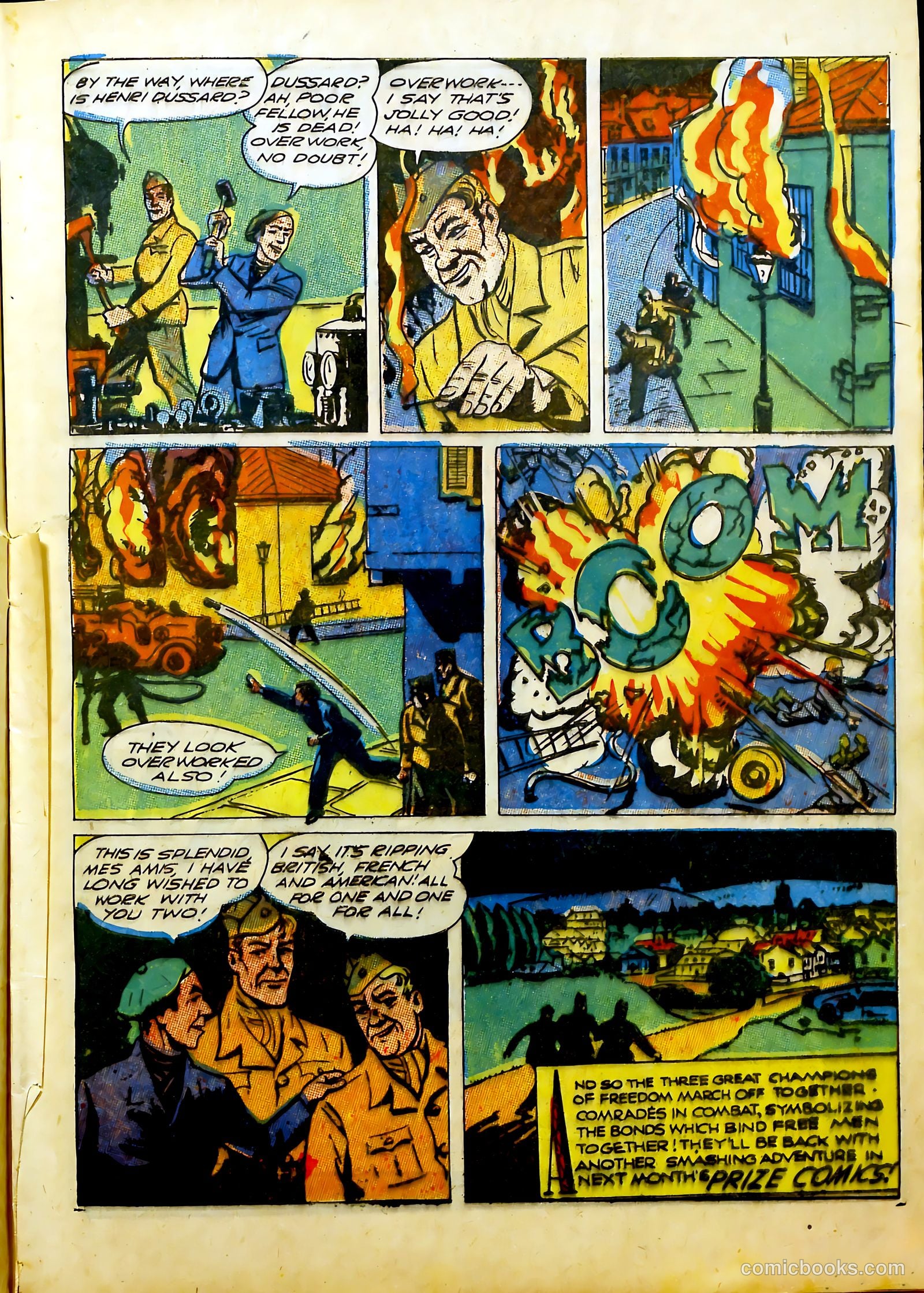 Prize Comics #36 (1940) — page 23 of 60
