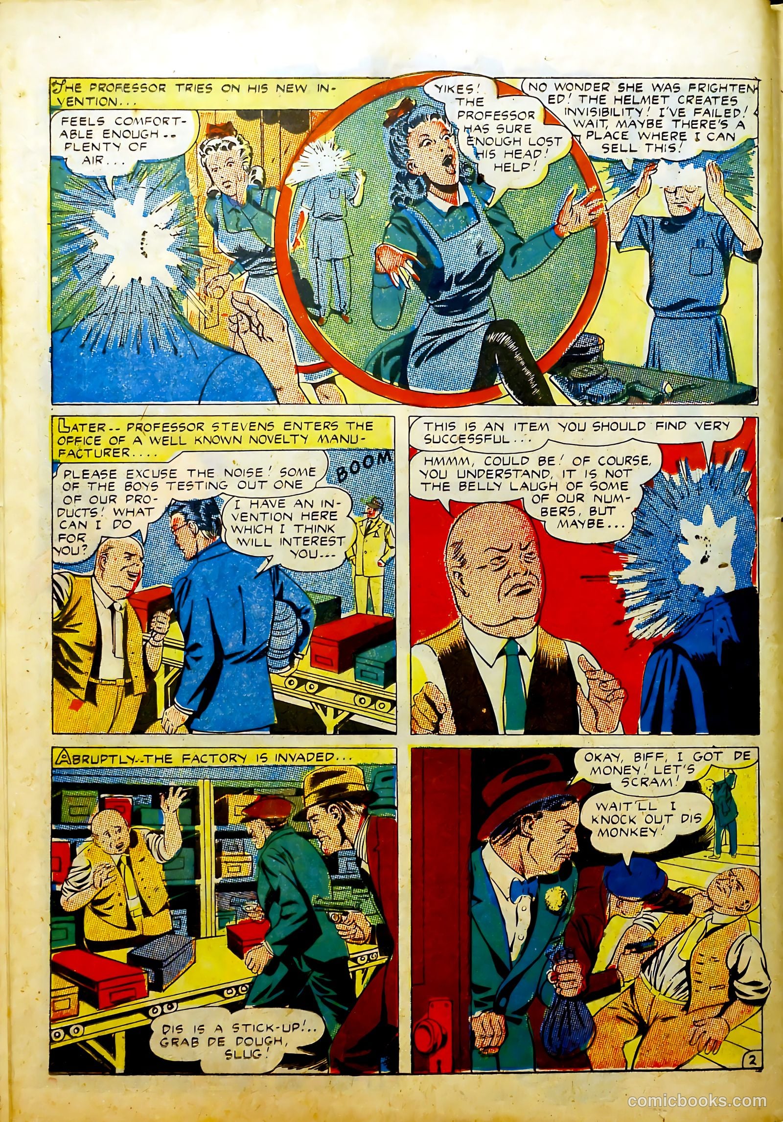Prize Comics #36 (1940) — page 52 of 60