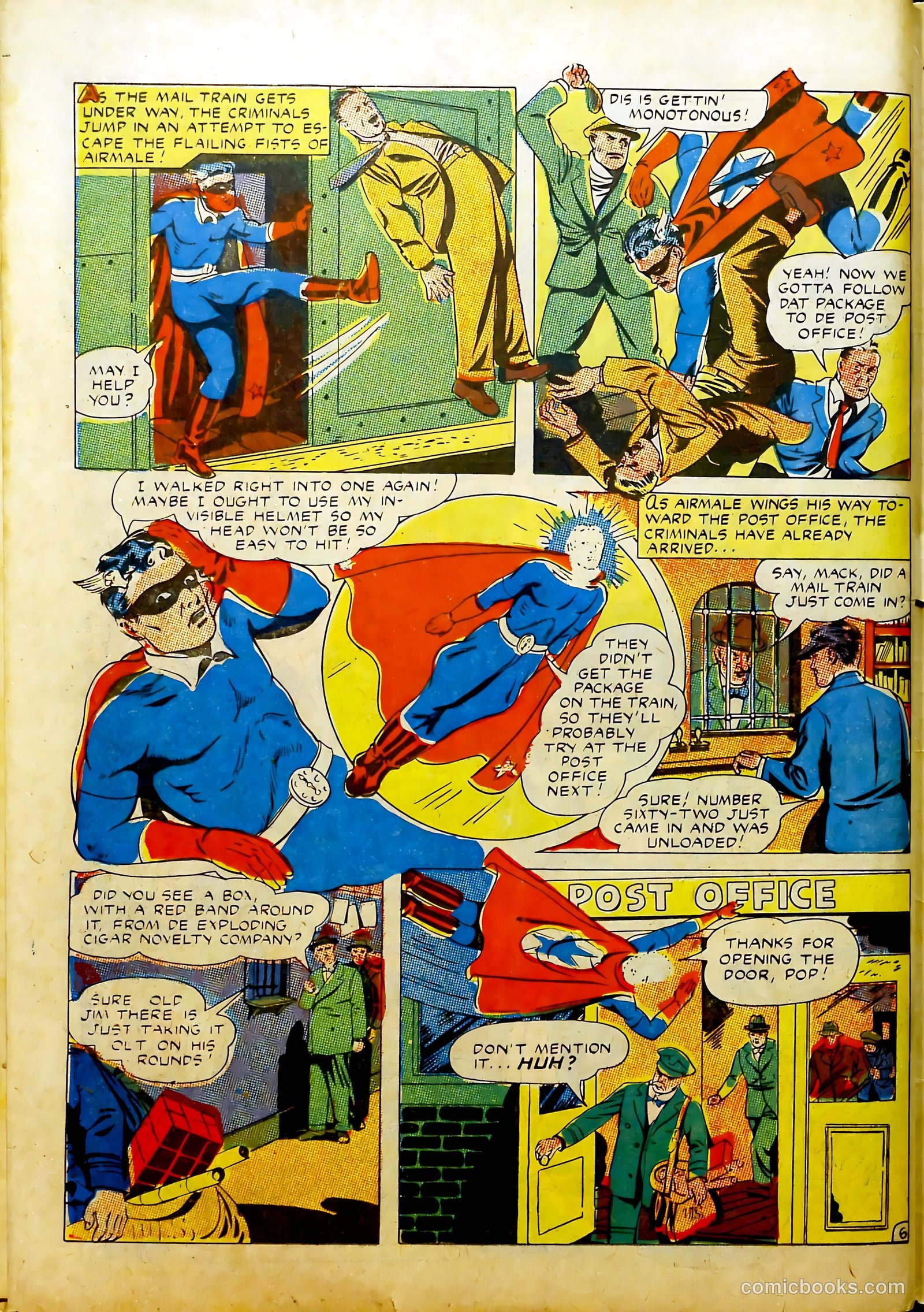 Prize Comics #36 (1940) — page 56 of 60