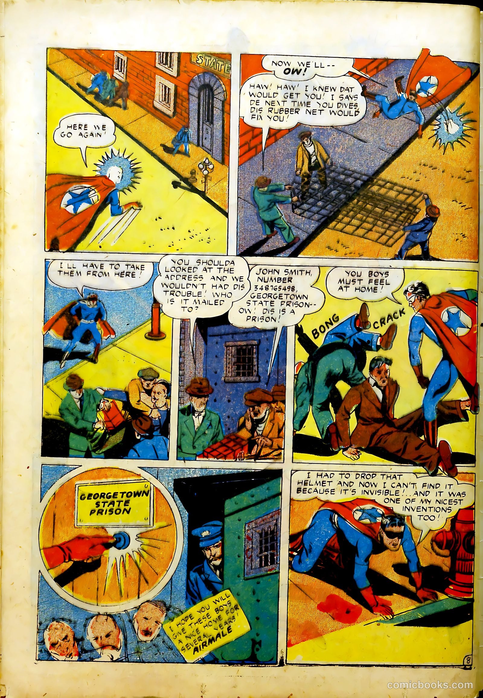 Prize Comics #36 (1940) — page 58 of 60