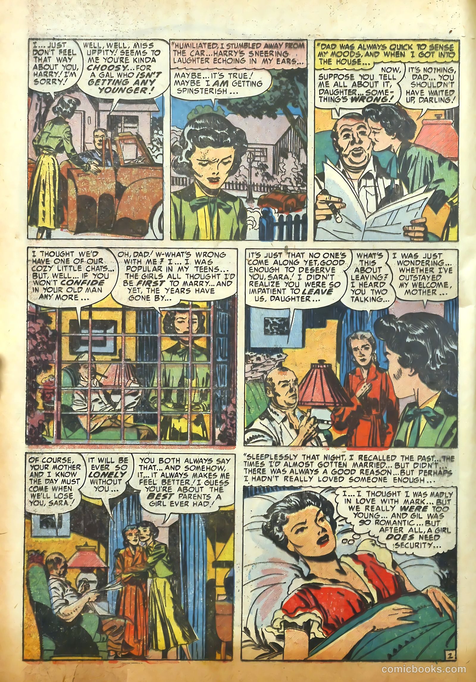 Young Romance #46 (1953) — page 4 of 52