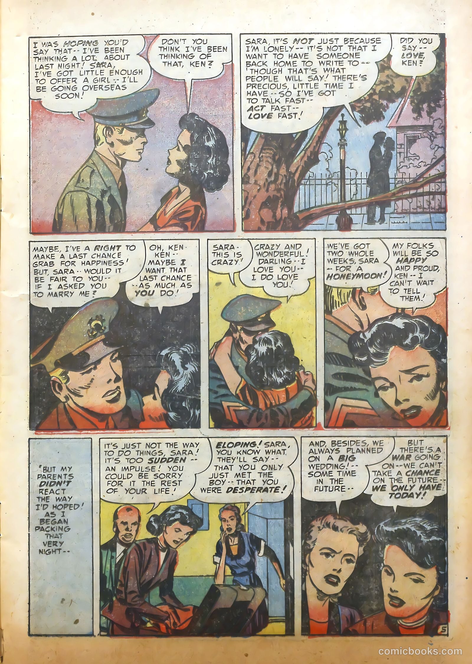 Young Romance #46 (1953) — page 7 of 52
