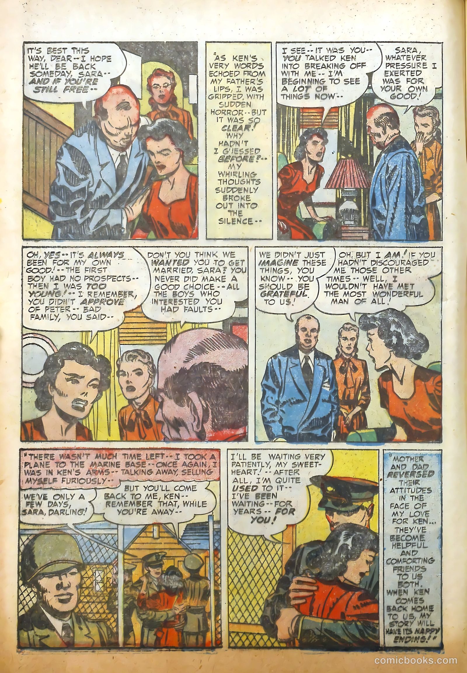 Young Romance #46 (1953) — page 10 of 52