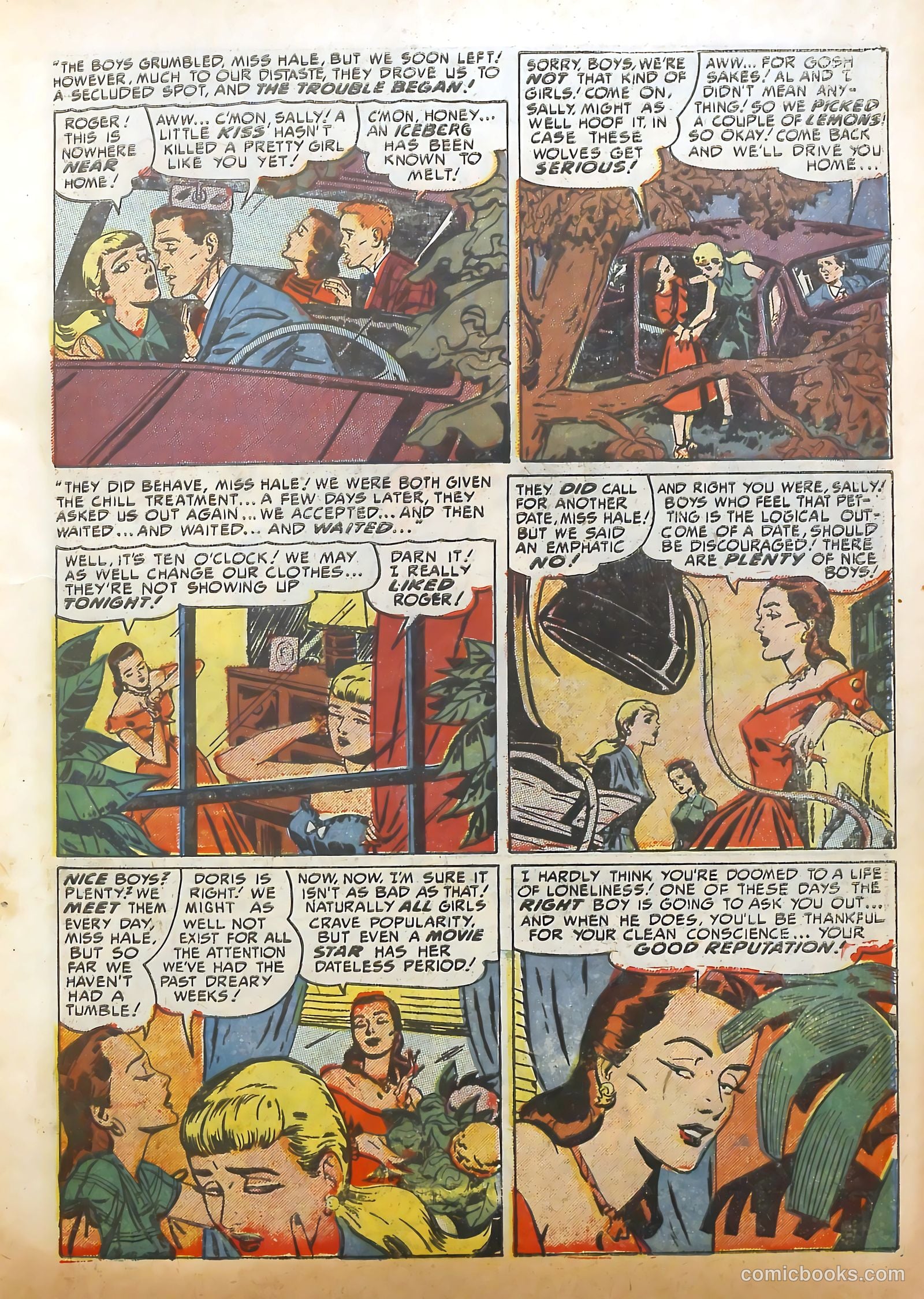 Young Romance #46 (1953) — page 15 of 52