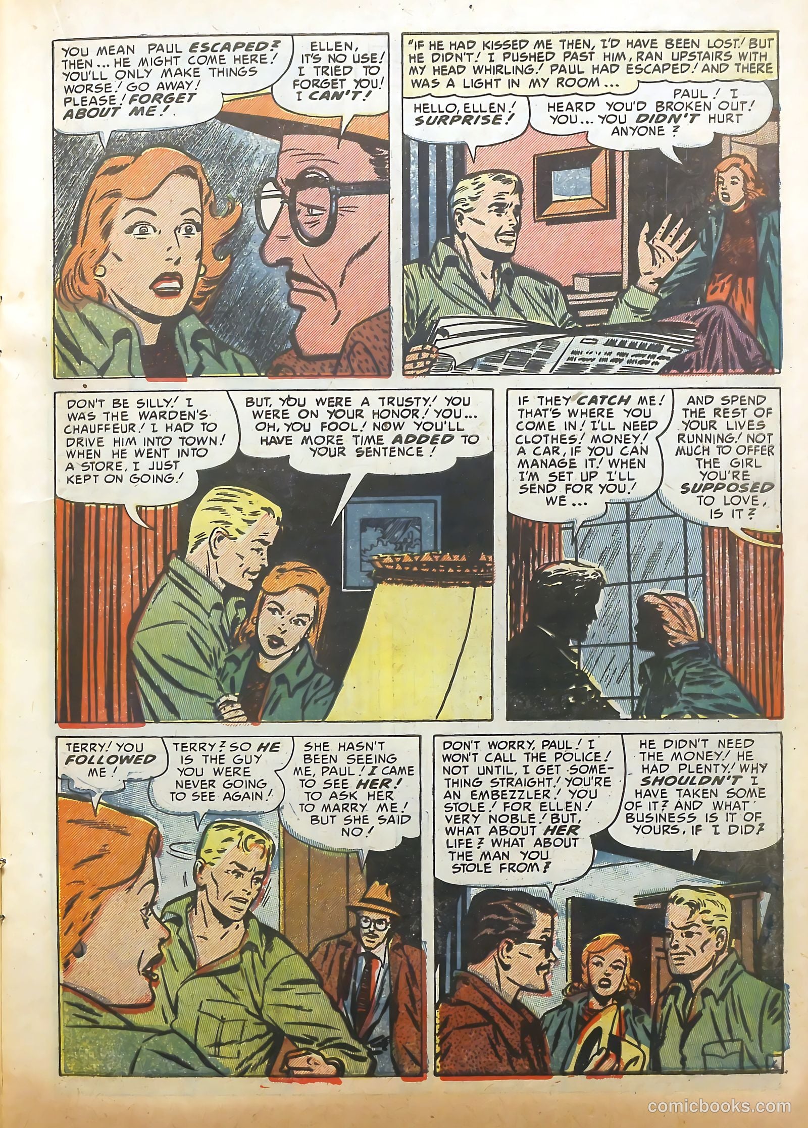 Young Romance #46 (1953) — page 21 of 52