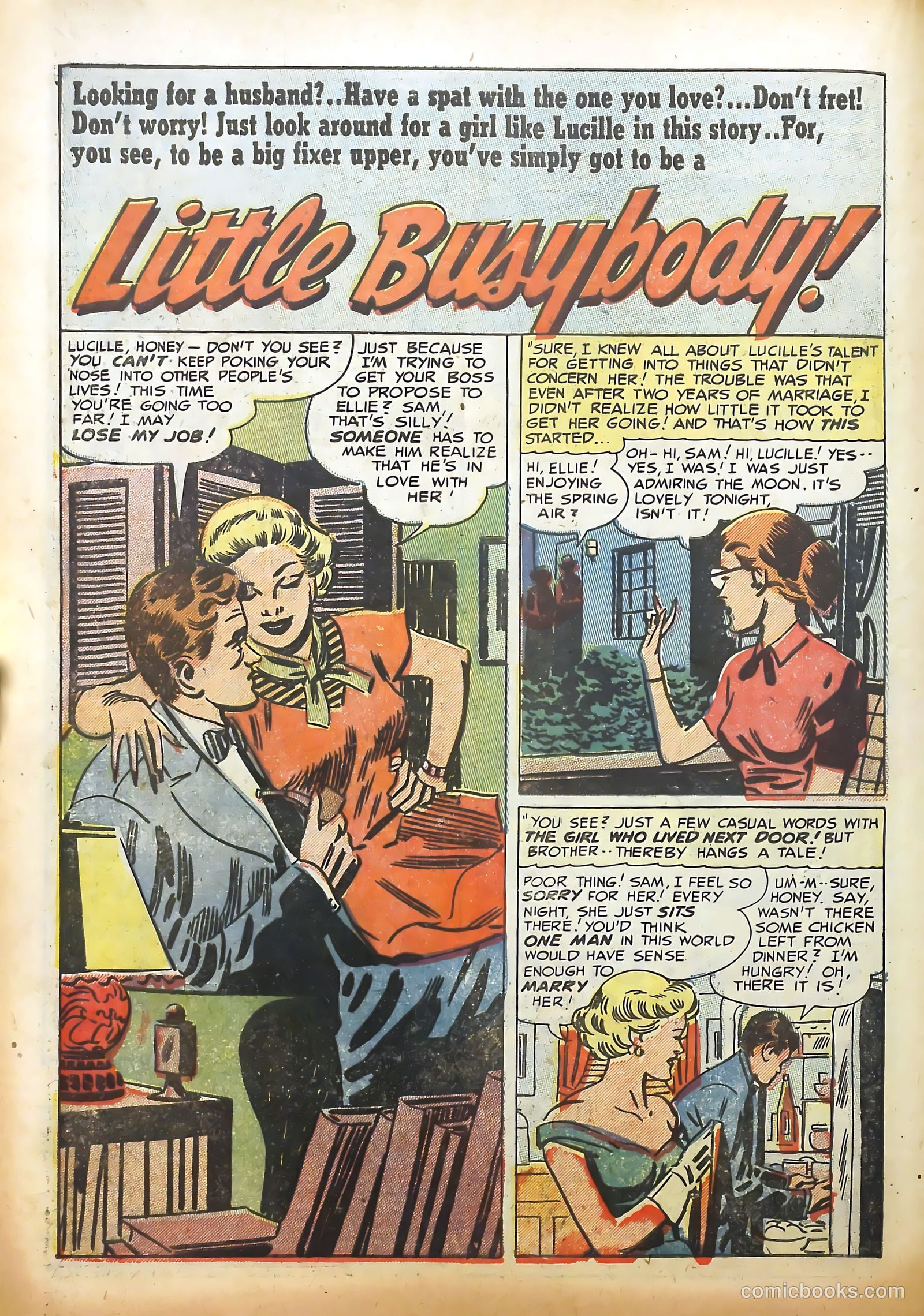 Young Romance #46 (1953) — page 32 of 52