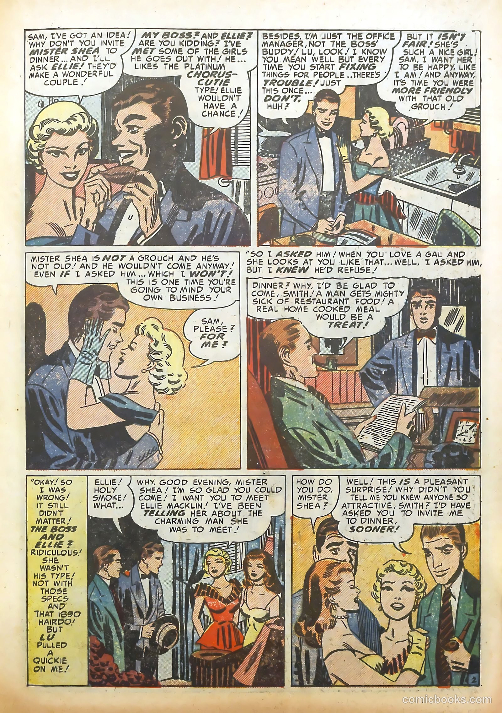 Young Romance #46 (1953) — page 33 of 52
