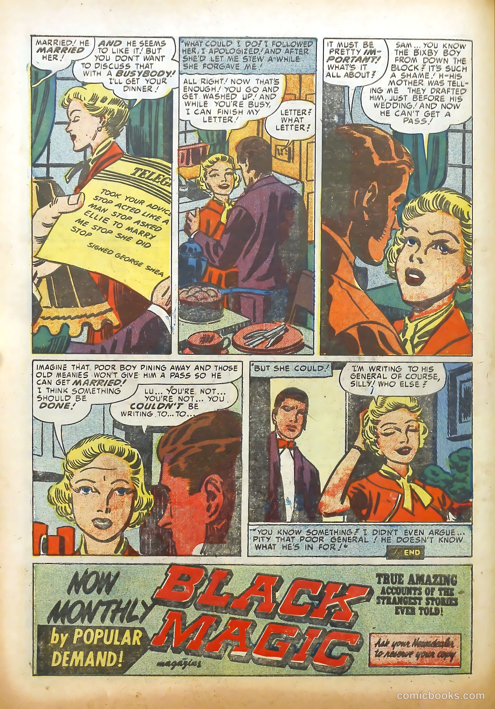 Young Romance #46 (1953) — page 38 of 52