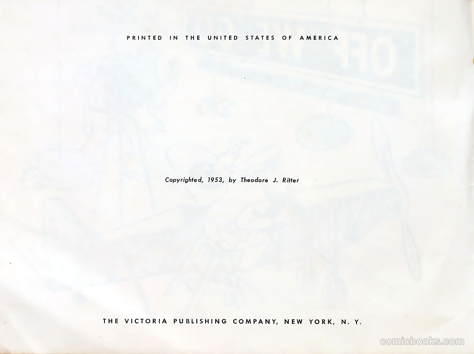 Off We Go #nn (1953) — page 3 of 50