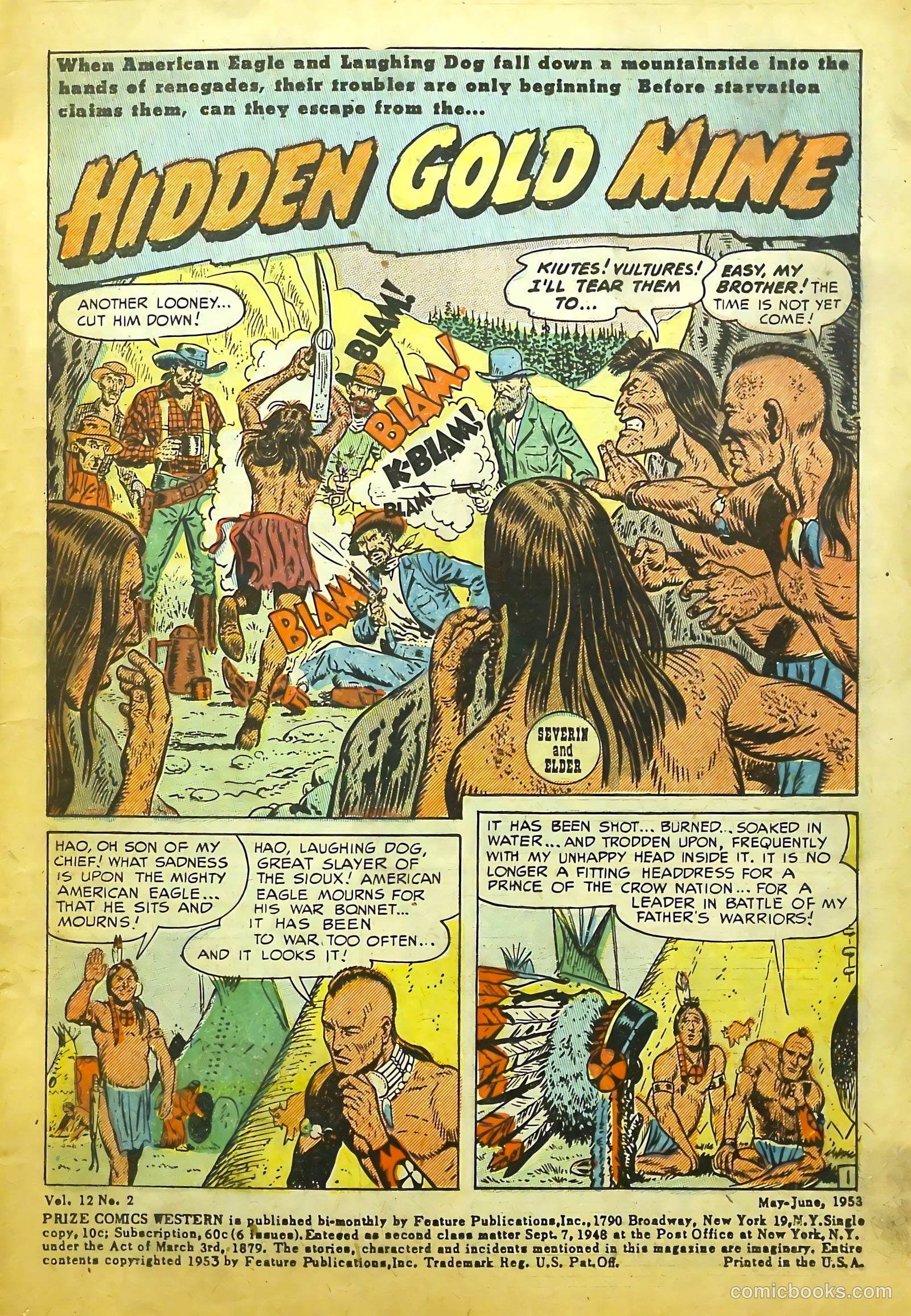 Prize Comics Western #99 (1950) — page 4 of 37