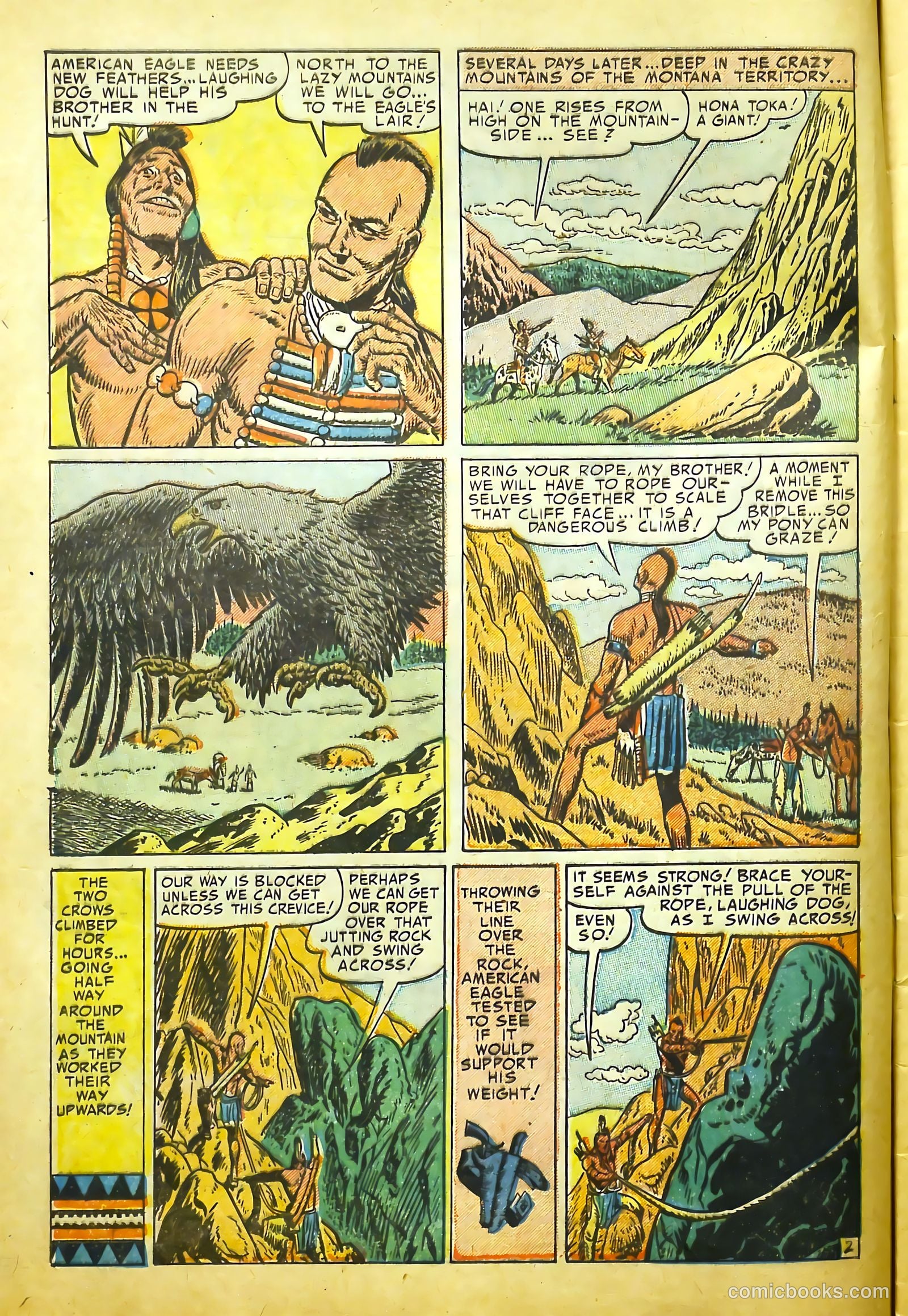 Prize Comics Western #99 (1950) — page 5 of 37