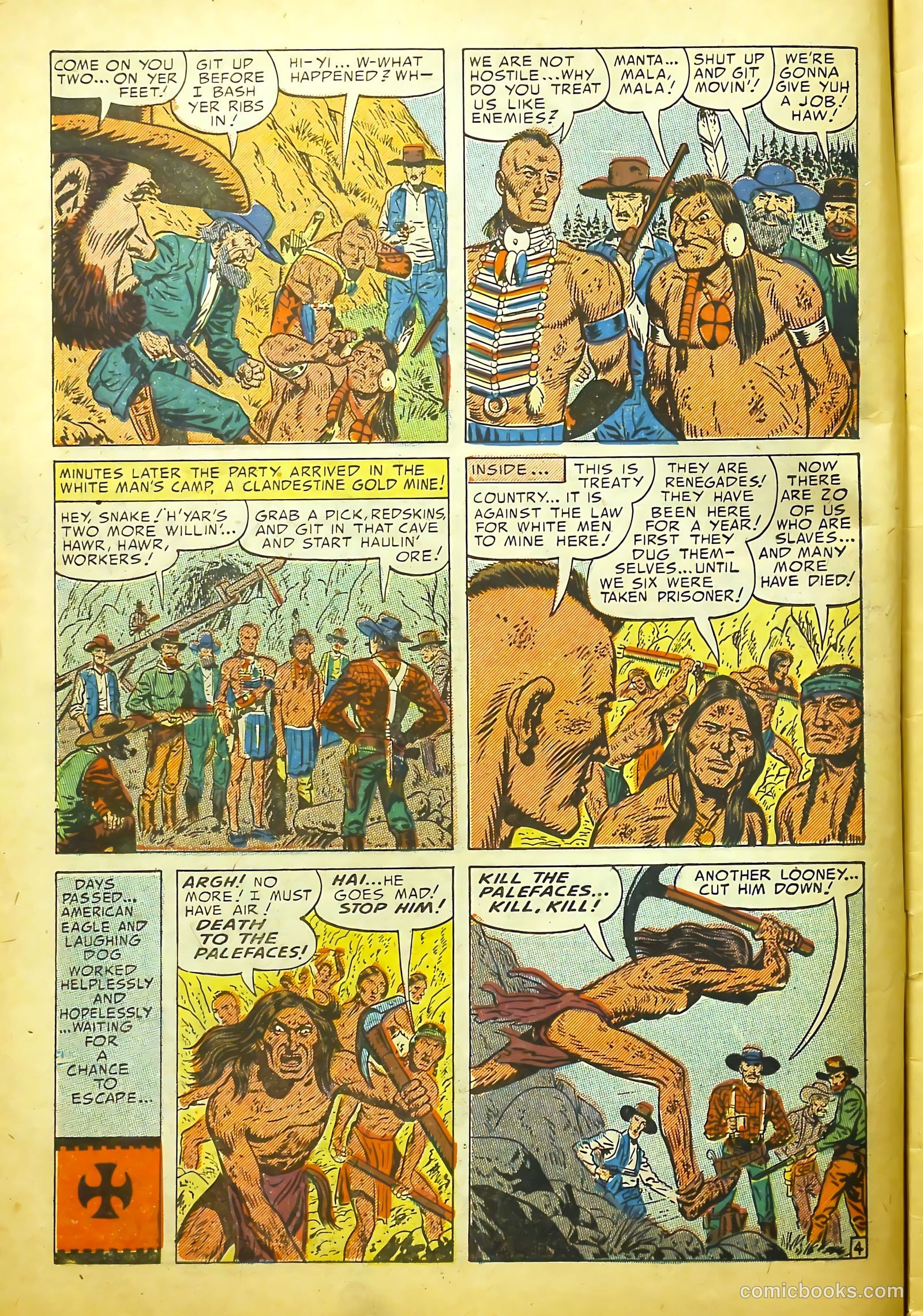 Prize Comics Western #99 (1950) — page 7 of 37