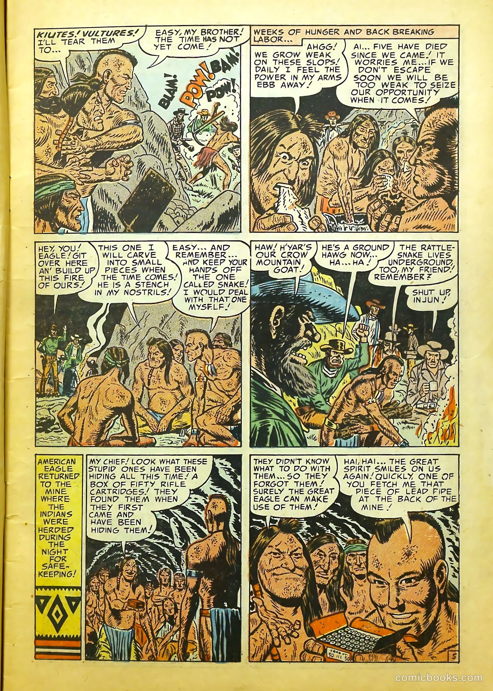 Prize Comics Western #99 (1950) — page 8 of 37