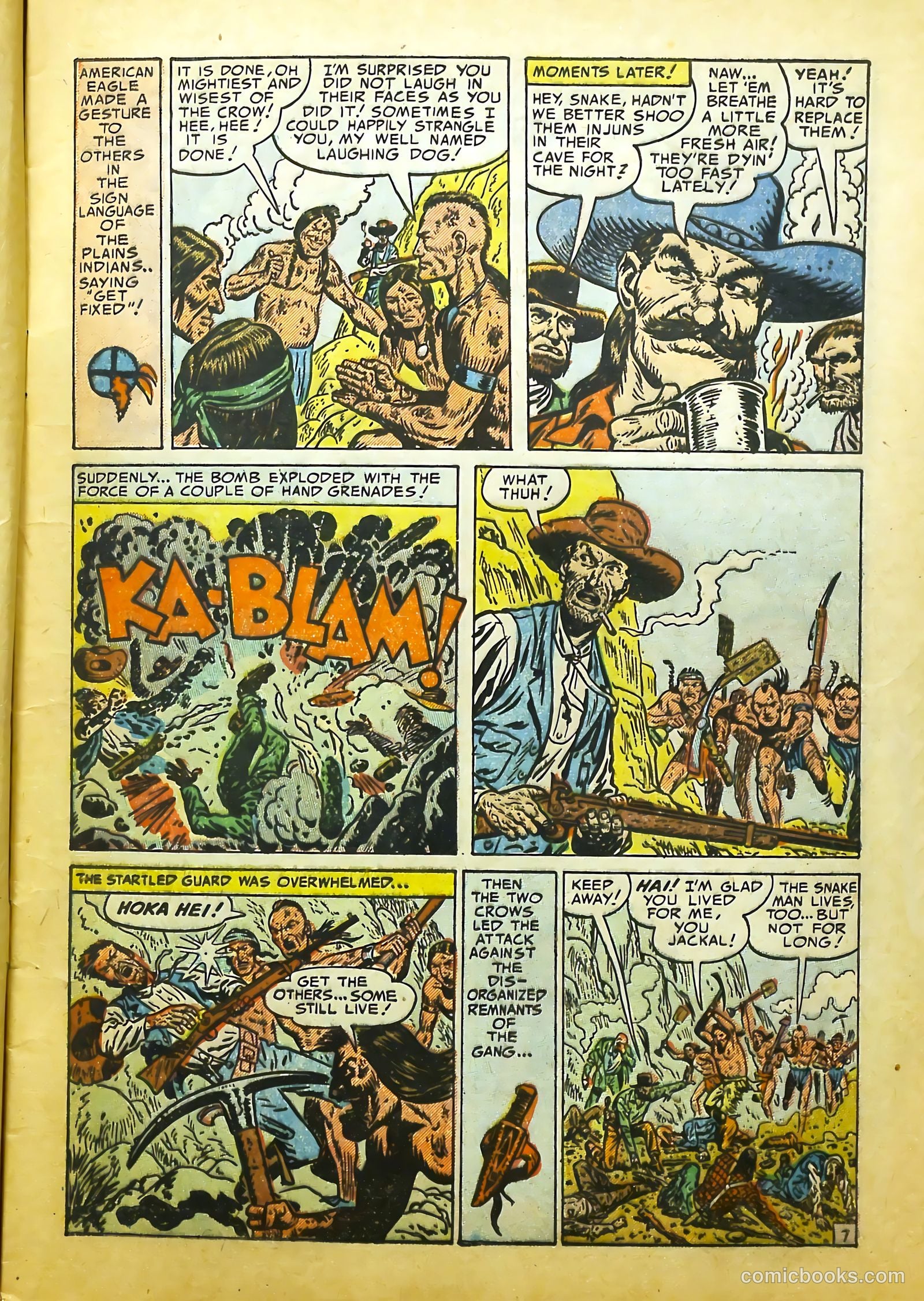 Prize Comics Western #99 (1950) — page 10 of 37
